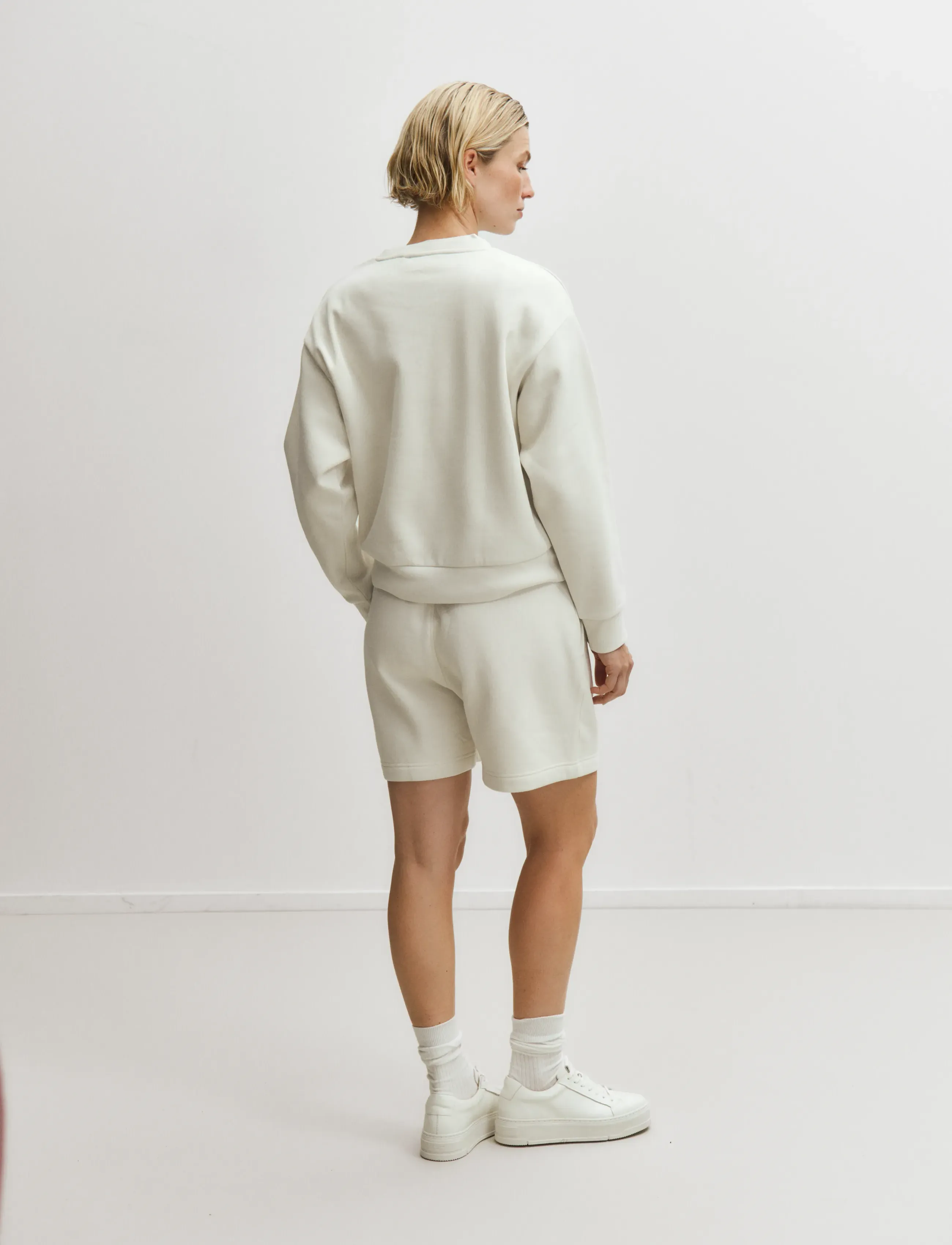 Enkel Studio - Sweat shorts - sweatshorts - bone white - 5
