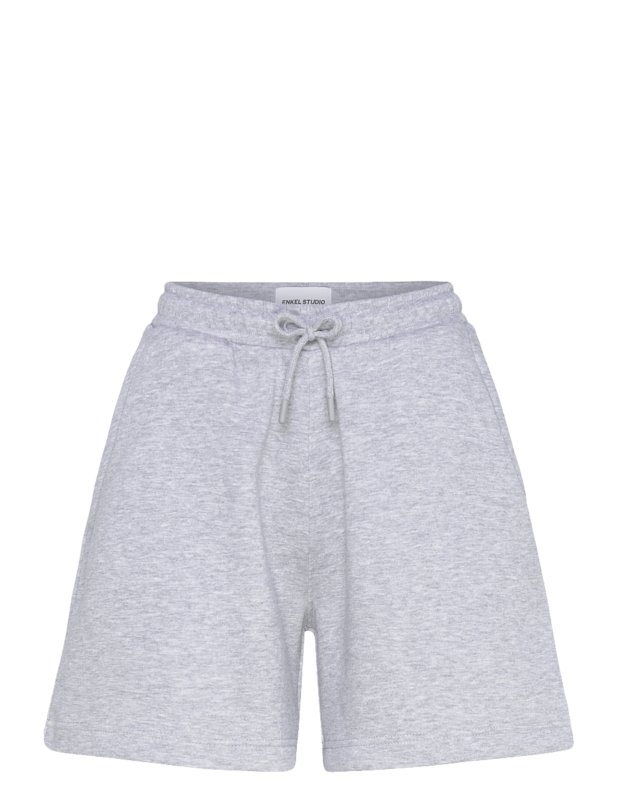 Enkel Studio - Sweat shorts - sweatshorts - grey mel - 0