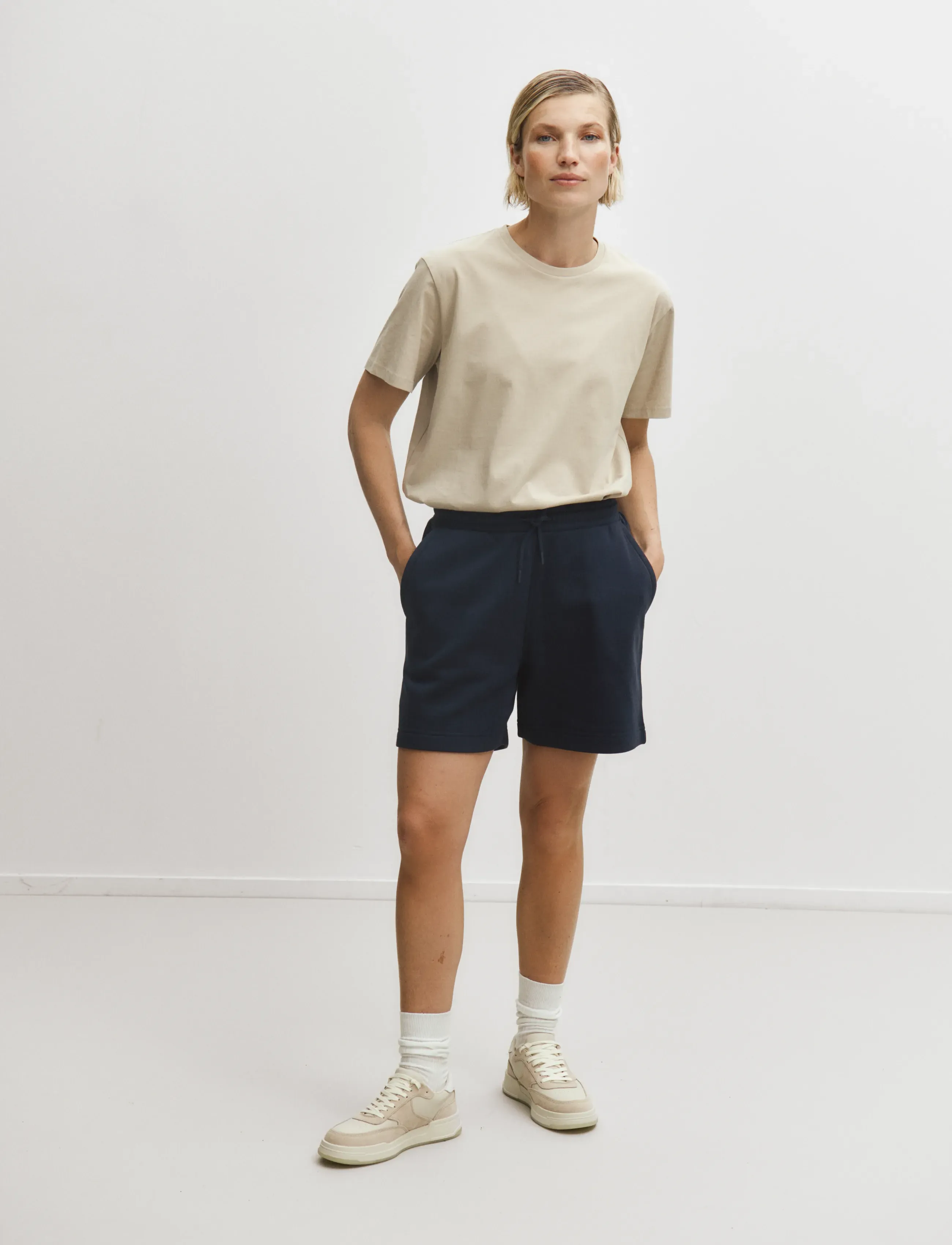 Enkel Studio - Sweat shorts - sweatshorts - navy - 5