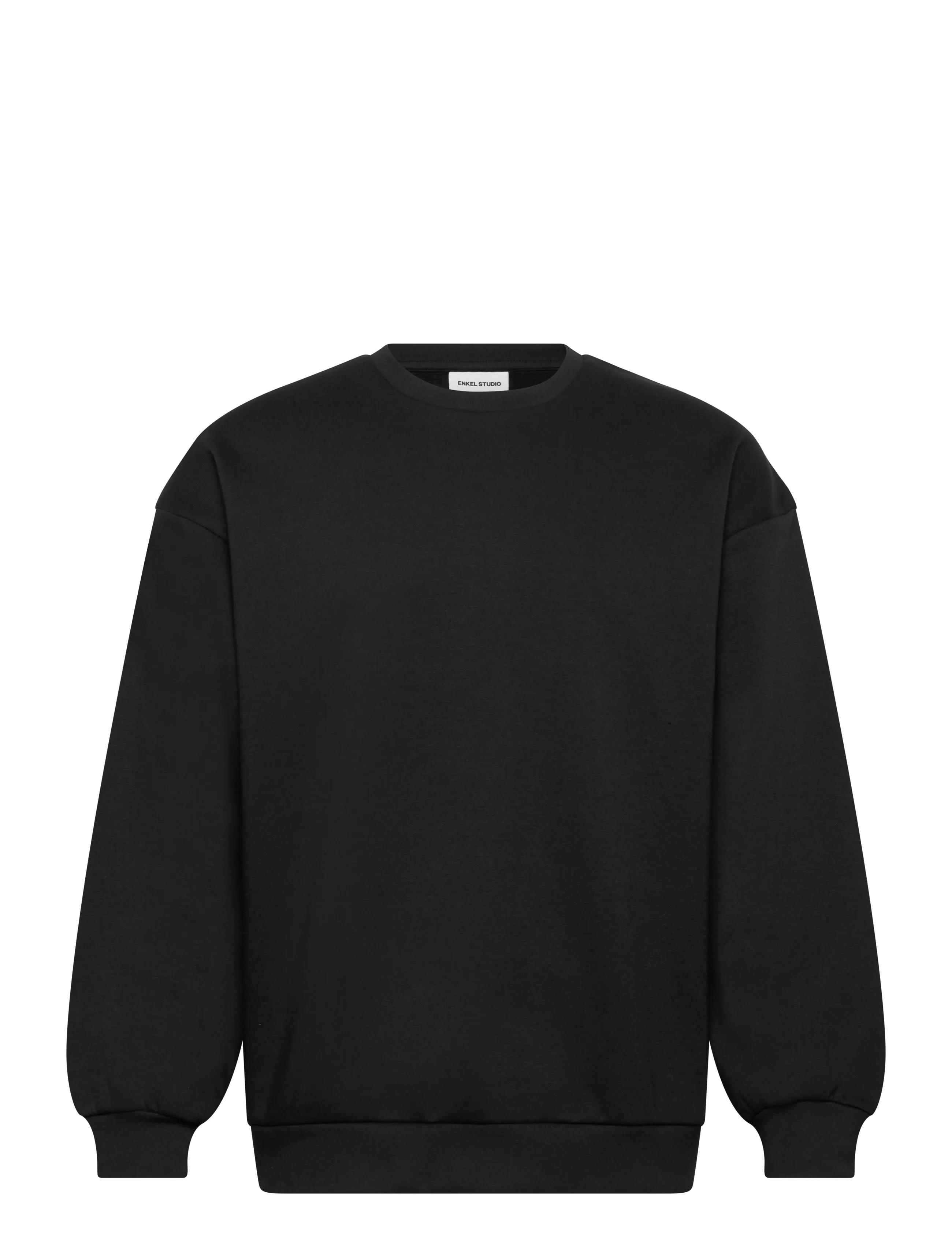 Enkel Studio O-neck sweat oversize - Enkel Studio - BLACK / black