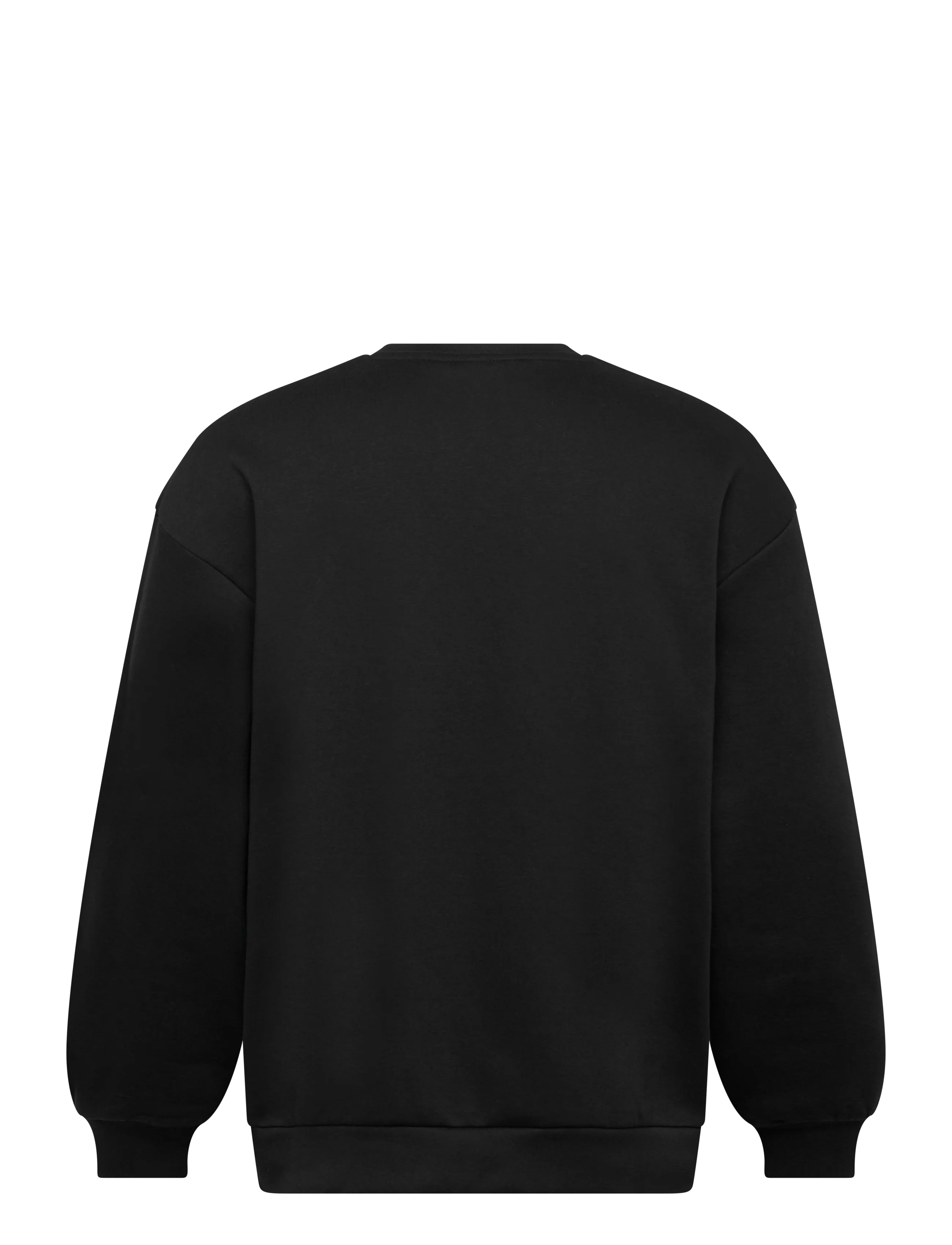 Enkel Studio - O-neck sweat oversize - sweatshirts - black - 1