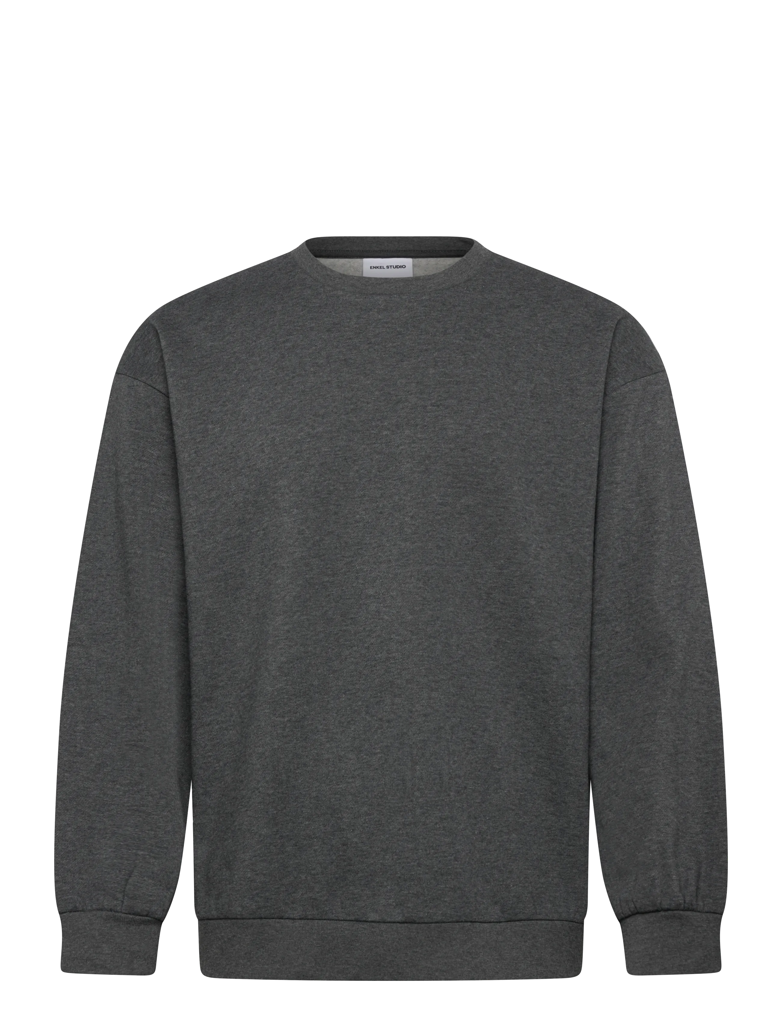 Enkel Studio O-neck sweat oversize - Enkel Studio - DK GREY / grey