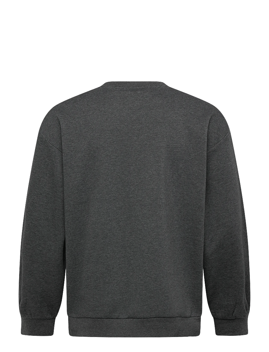 Enkel Studio - O-neck sweat oversize - sweatshirts - dk grey - 1