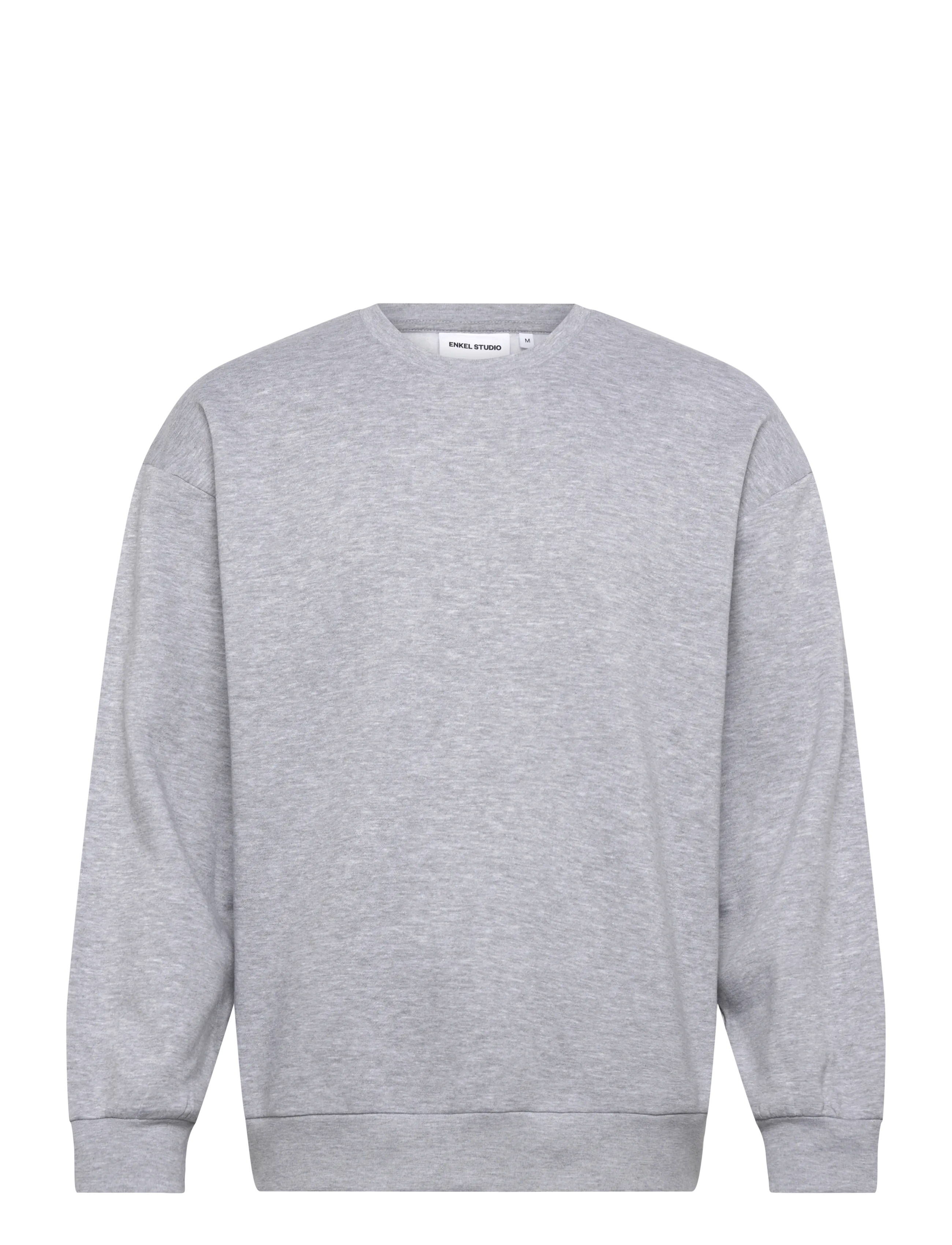Enkel Studio O-neck sweat oversize - Enkel Studio - GREY MEL / grey