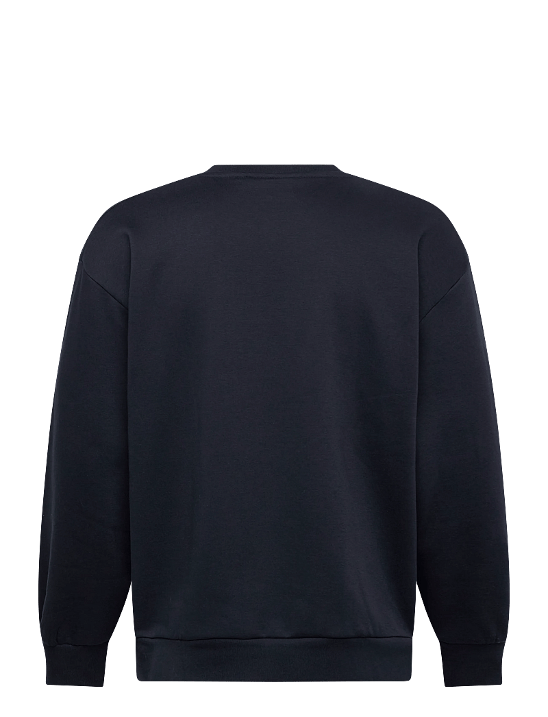 Enkel Studio - O-neck sweat oversize - sweatshirts - navy - 1