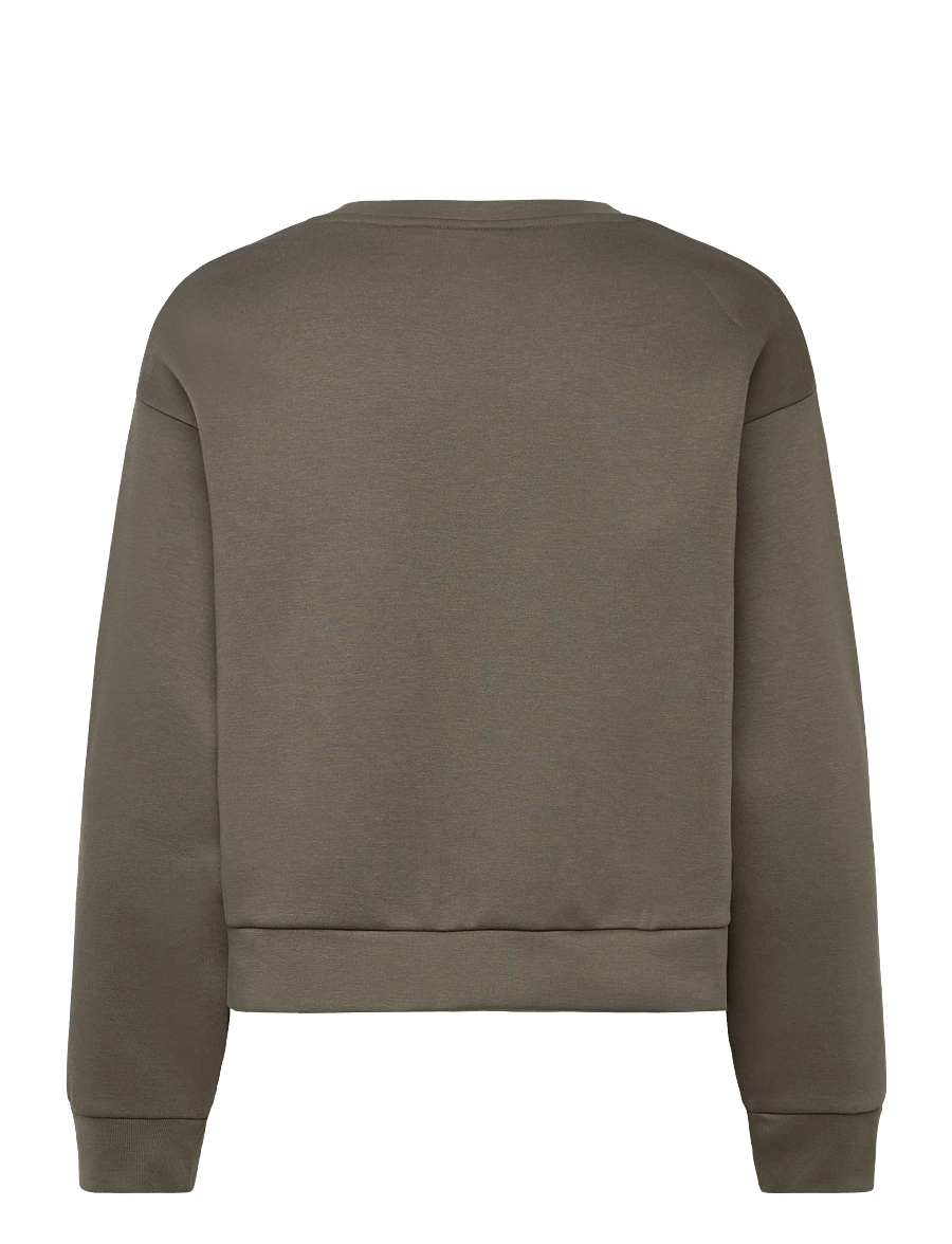 Enkel Studio - O-neck sweat oversize - dressipluusid - army - 2