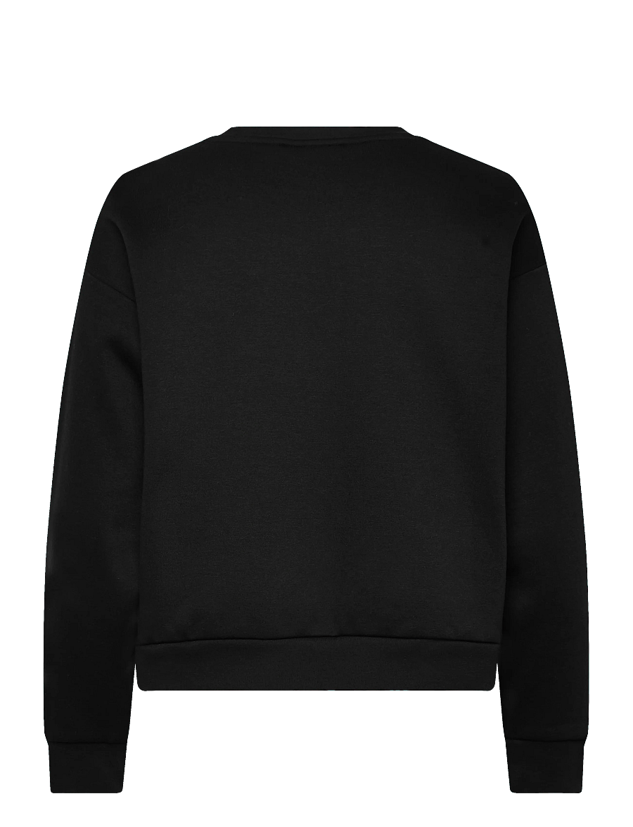 Enkel Studio - O-neck sweat oversize - dressipluusid - black - 1