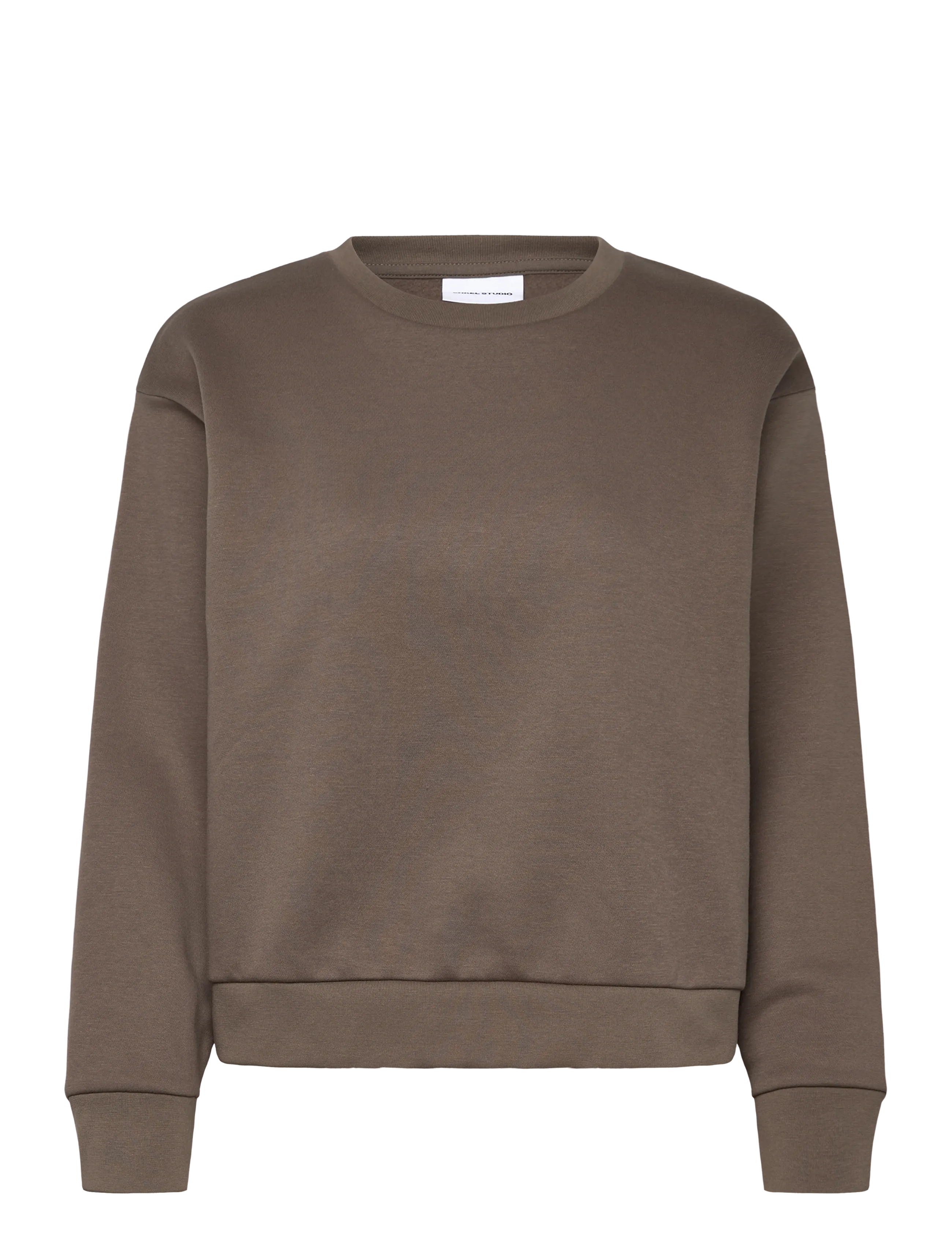 Enkel Studio O-neck sweat oversize - Enkel Studio - BROWN / brown