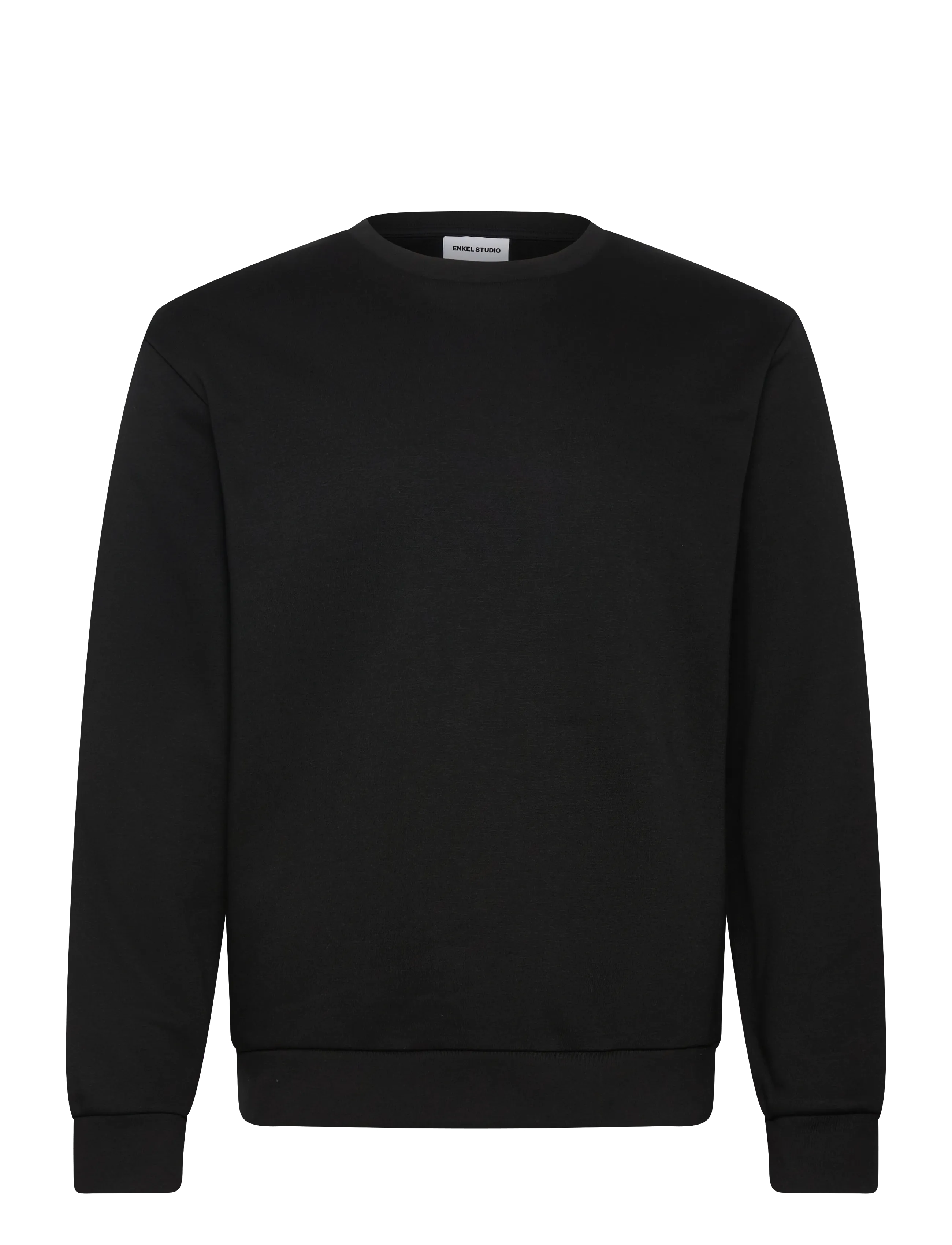Enkel Studio O-neck sweatshirt - Booztlet only men - BLACK / black