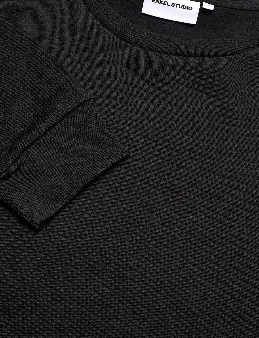 Enkel Studio - O-neck sweatshirt - sweatshirts - black - 2