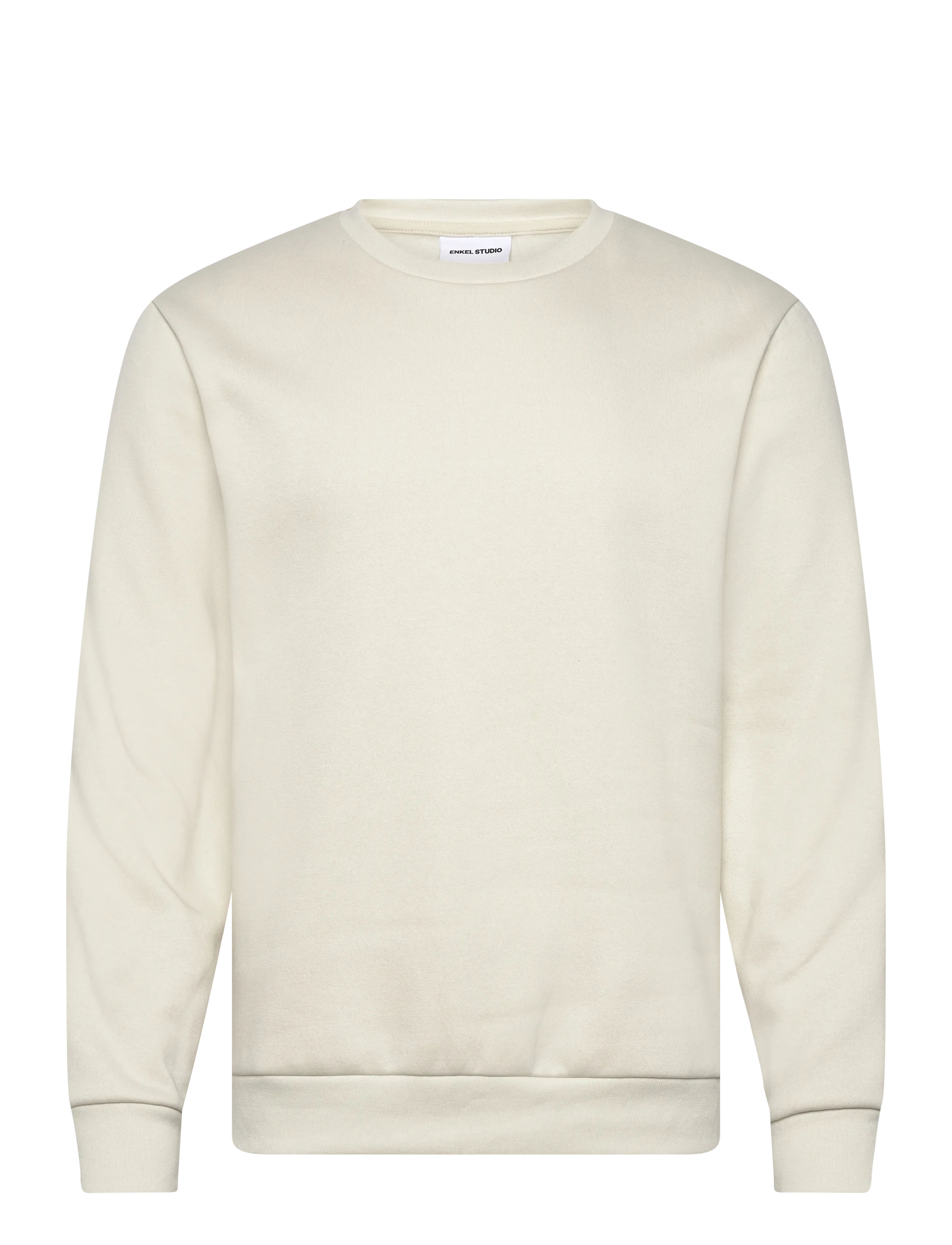 Enkel Studio O-neck sweatshirt - Enkel Studio - BONE WHITE / cream