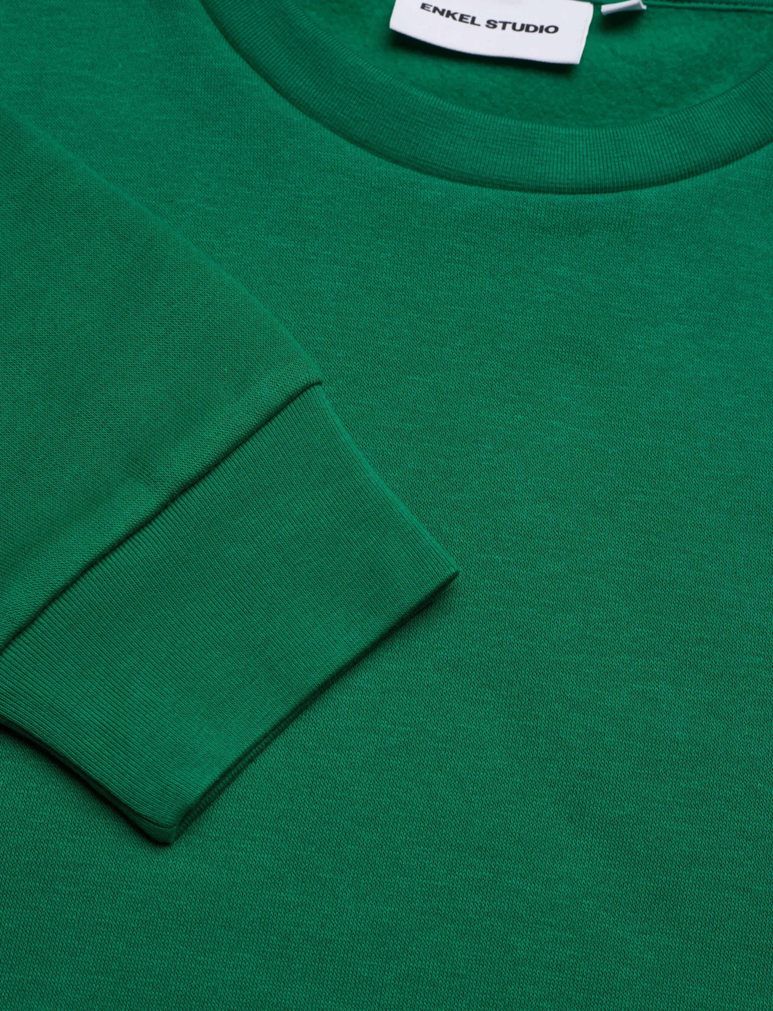 Enkel Studio - O-neck sweatshirt - sweatshirts - bright green - 2