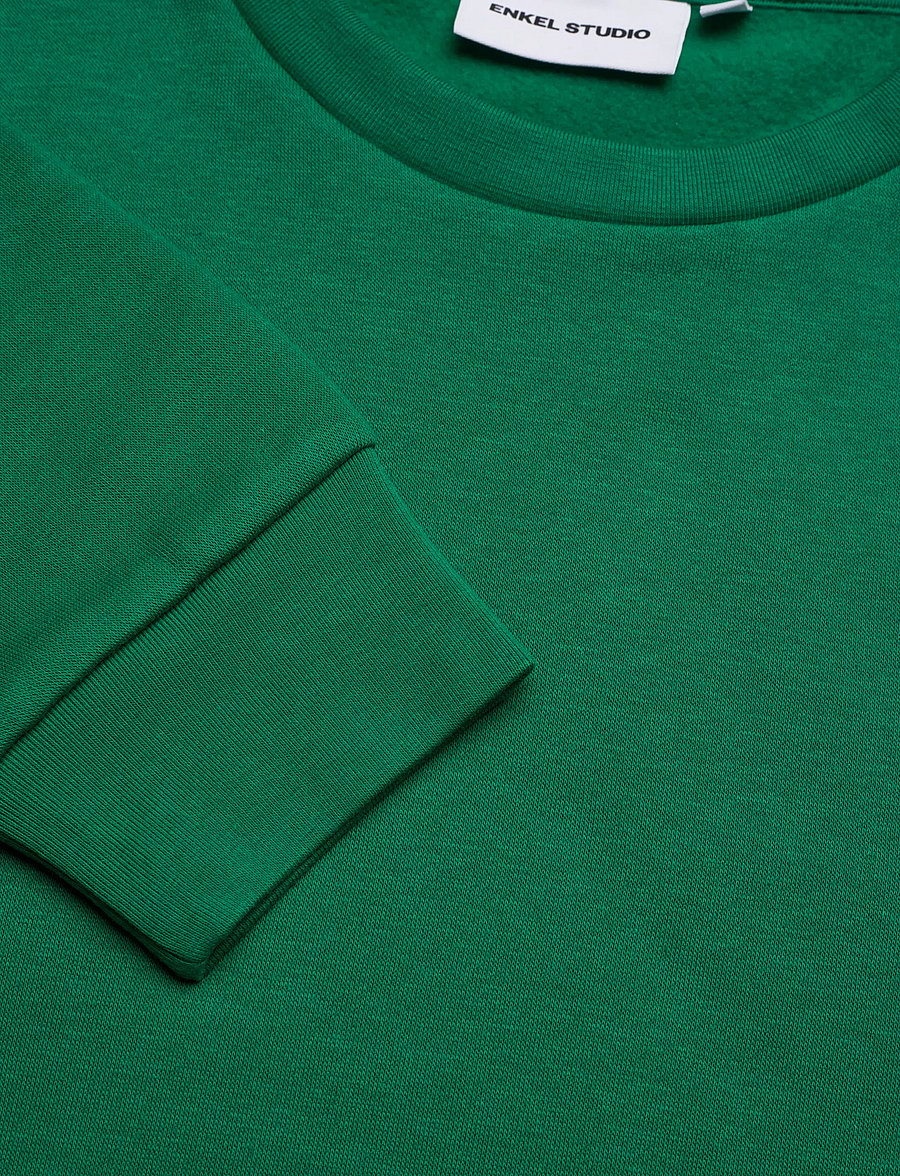 Enkel Studio - O-neck sweatshirt - sweatshirts - bright green - 2