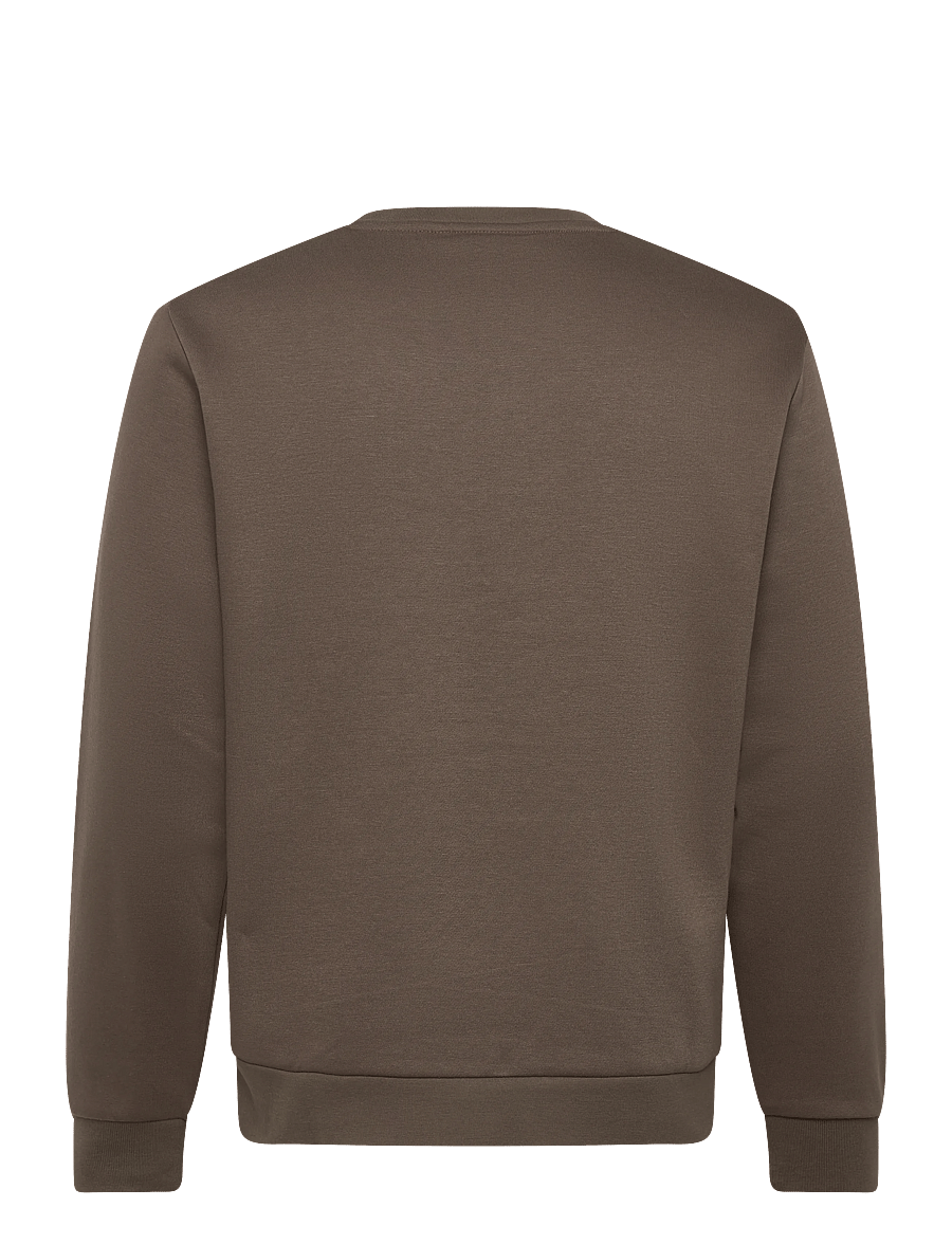 Enkel Studio - O-neck sweatshirt - sweatshirts - brown - 1