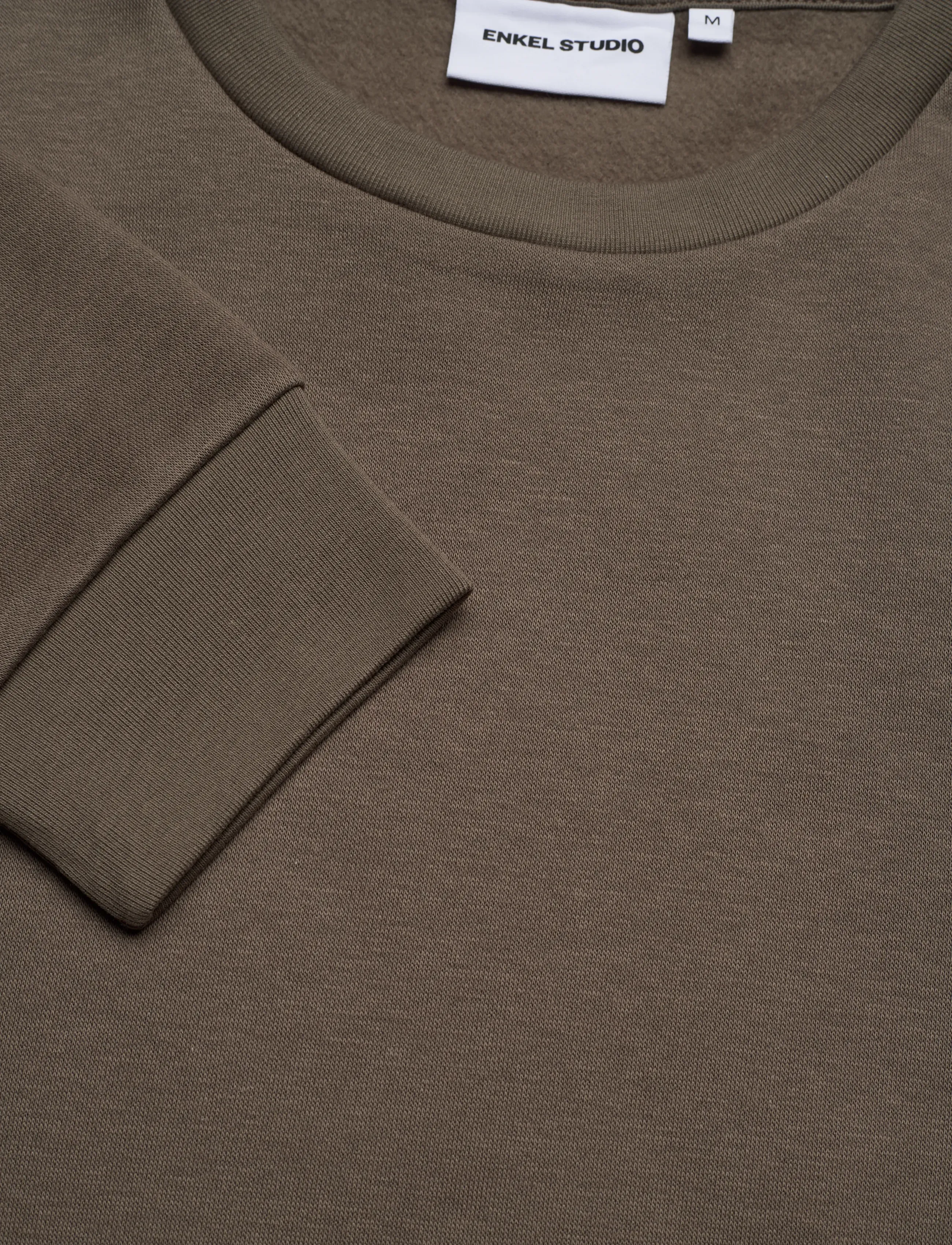 Enkel Studio - O-neck sweatshirt - sweatshirts - brown - 2