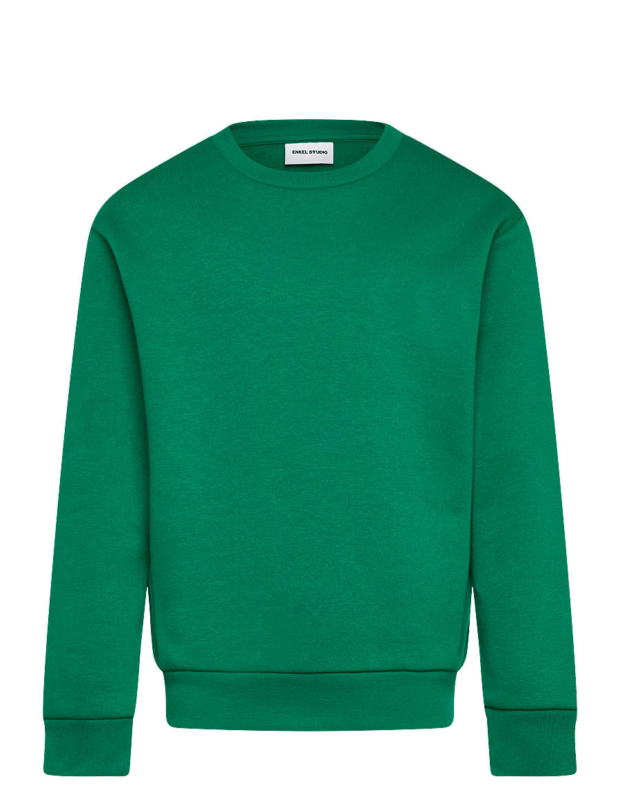 Enkel Studio - O-neck sweatshirt - sweatshirts - bright green - 1