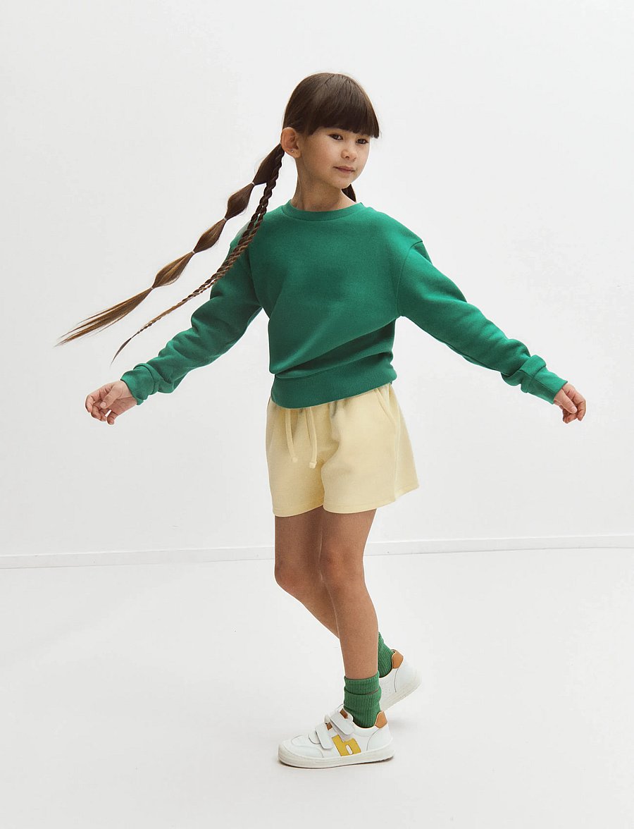Enkel Studio - O-neck sweatshirt - sweatshirts - bright green - 0