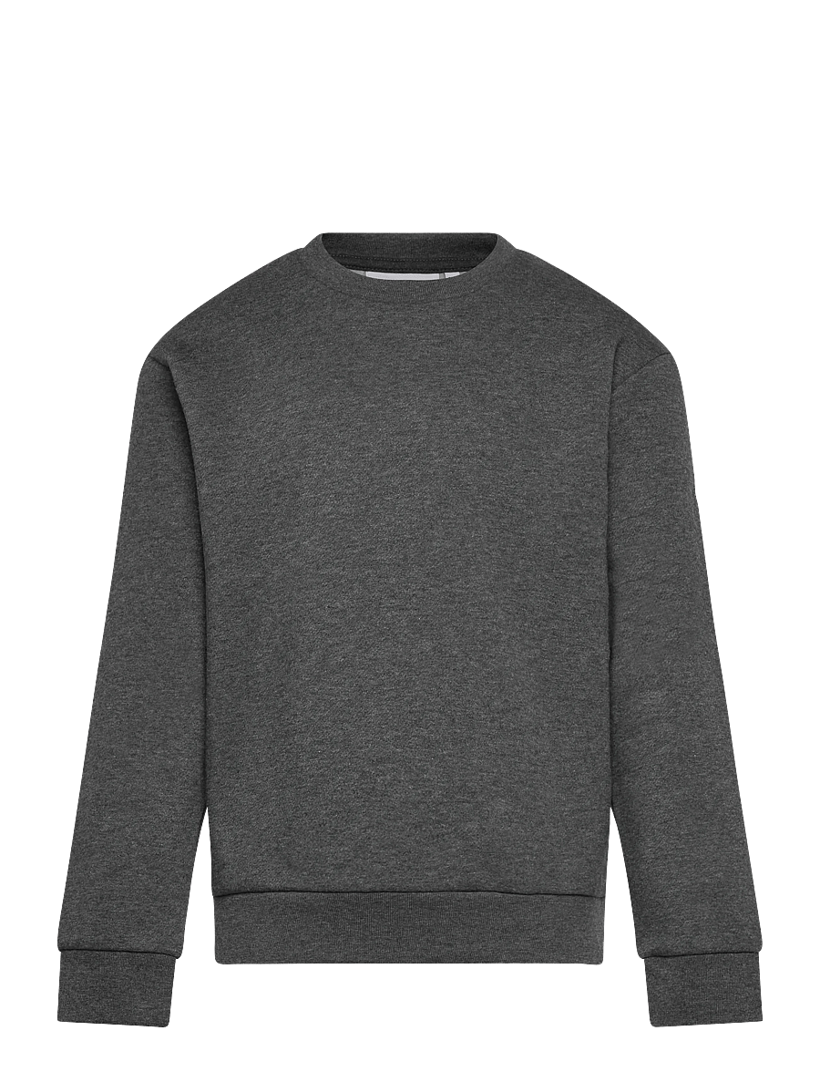 Enkel Studio - O-neck sweatshirt - sweatshirts - dk grey - 0
