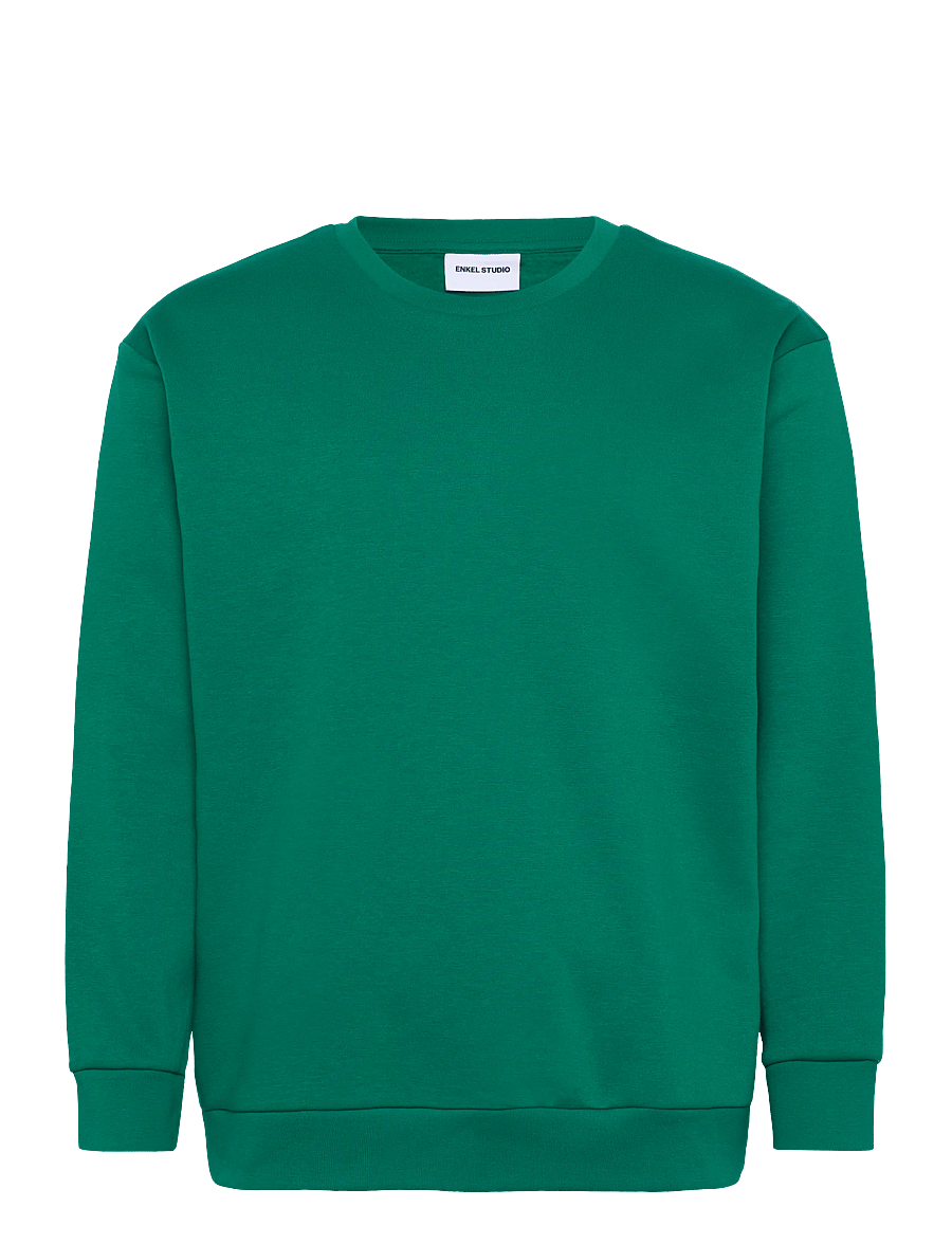 Enkel Studio - O-neck sweatshirt - sweatshirts - bright green - 1