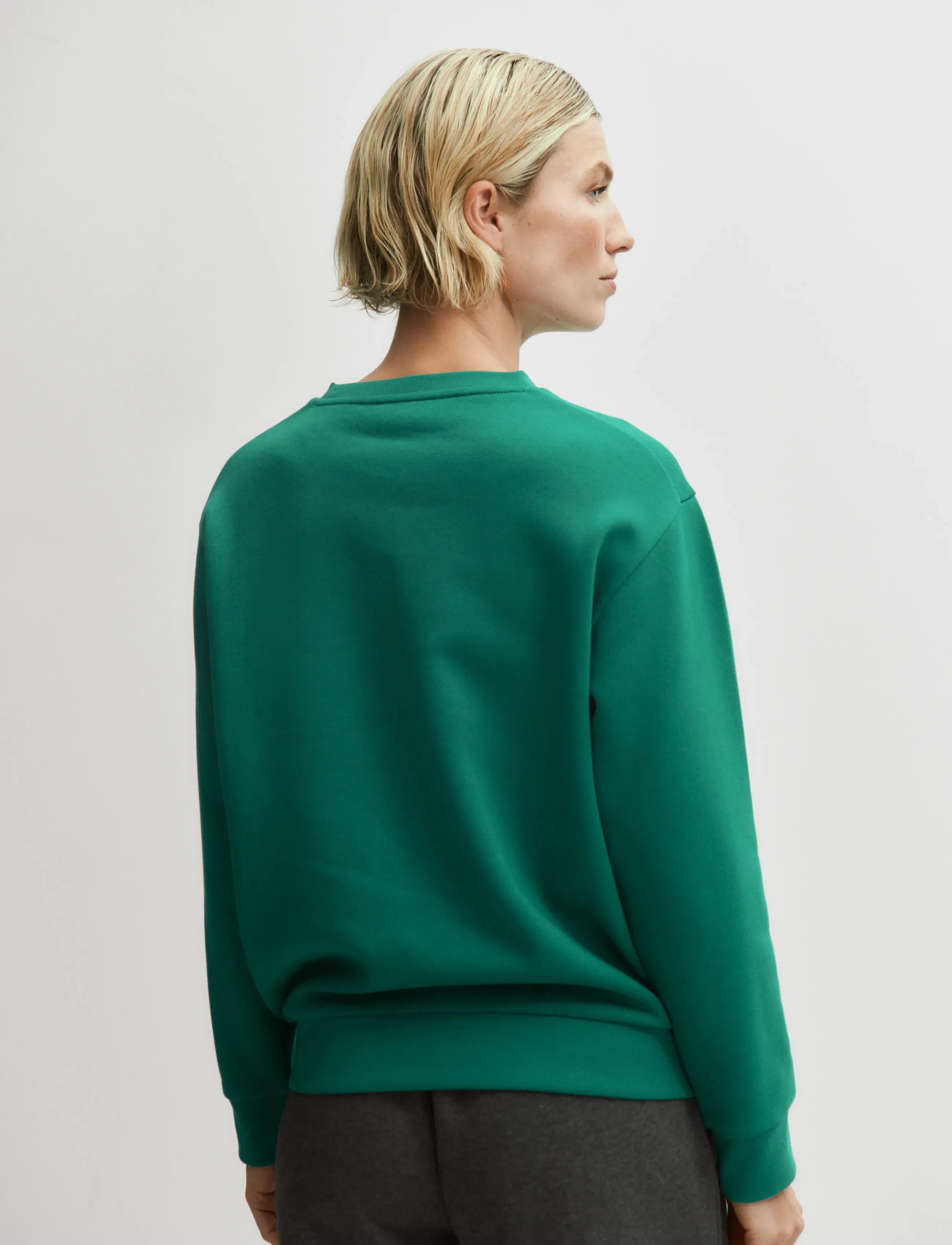 Enkel Studio - O-neck sweatshirt - dressipluusid - bright green - 3