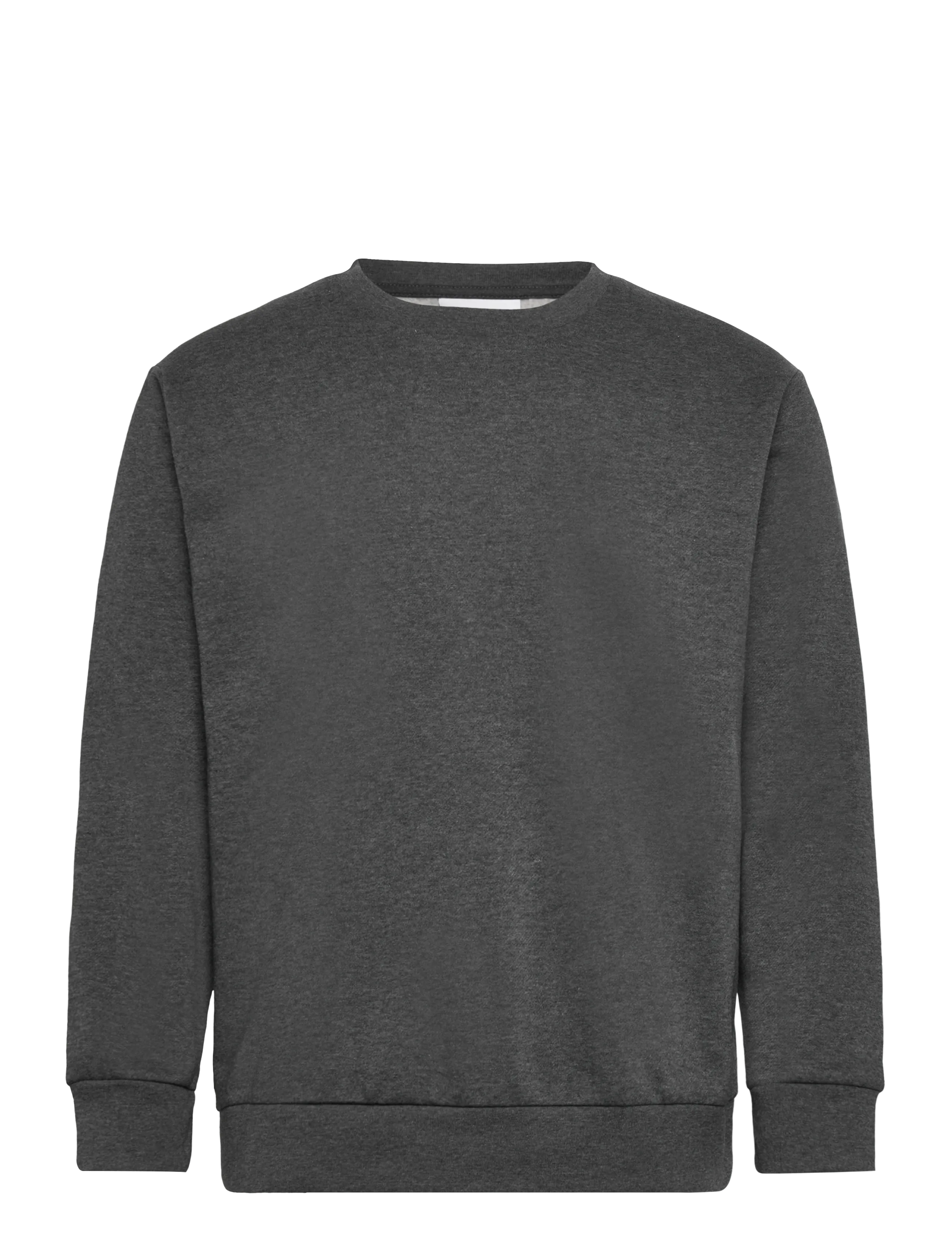 Enkel Studio O-neck sweatshirt - Sweatshirts - DK GREY / grey