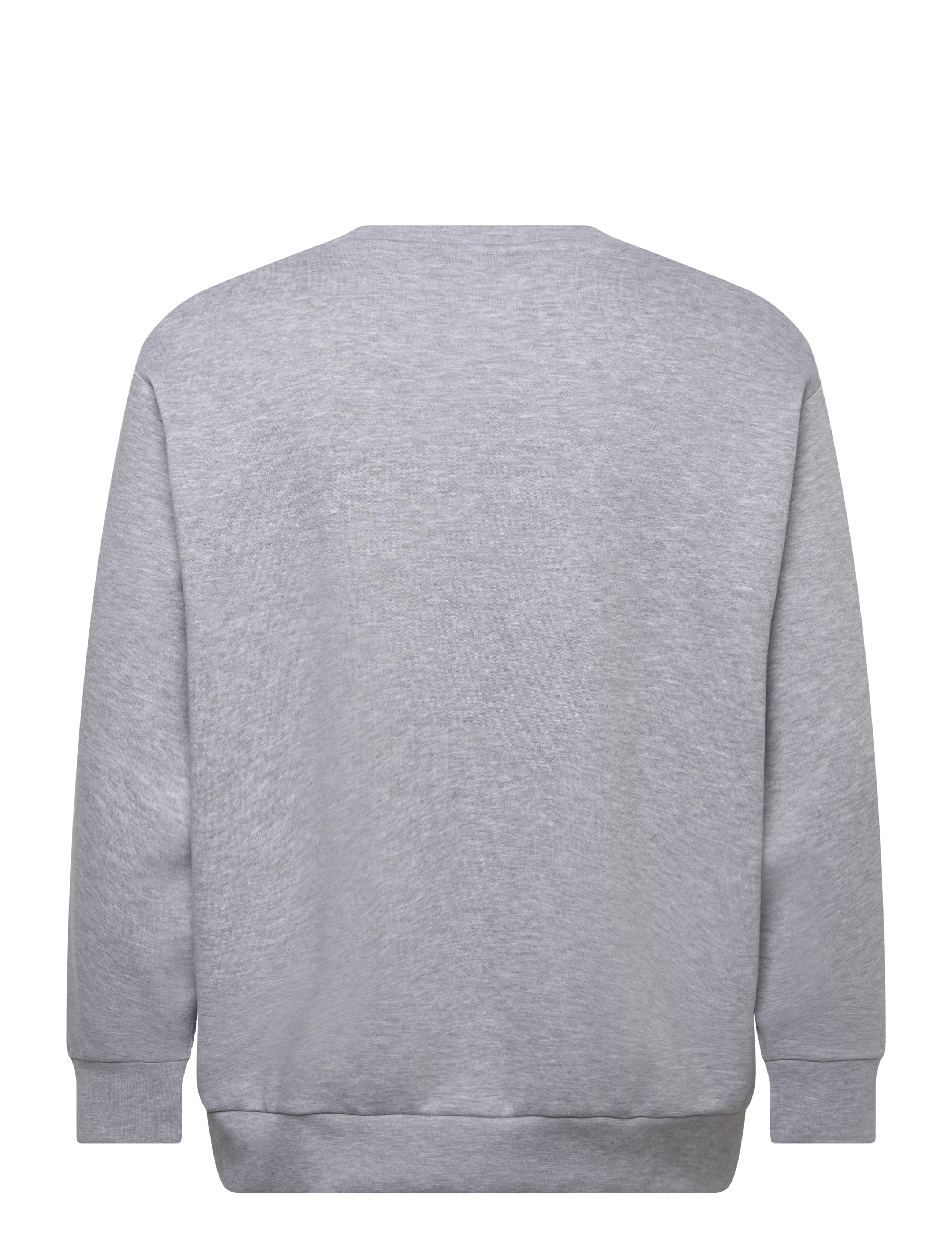 Enkel Studio - O-neck sweatshirt - hverdags stil - grey mel - 2