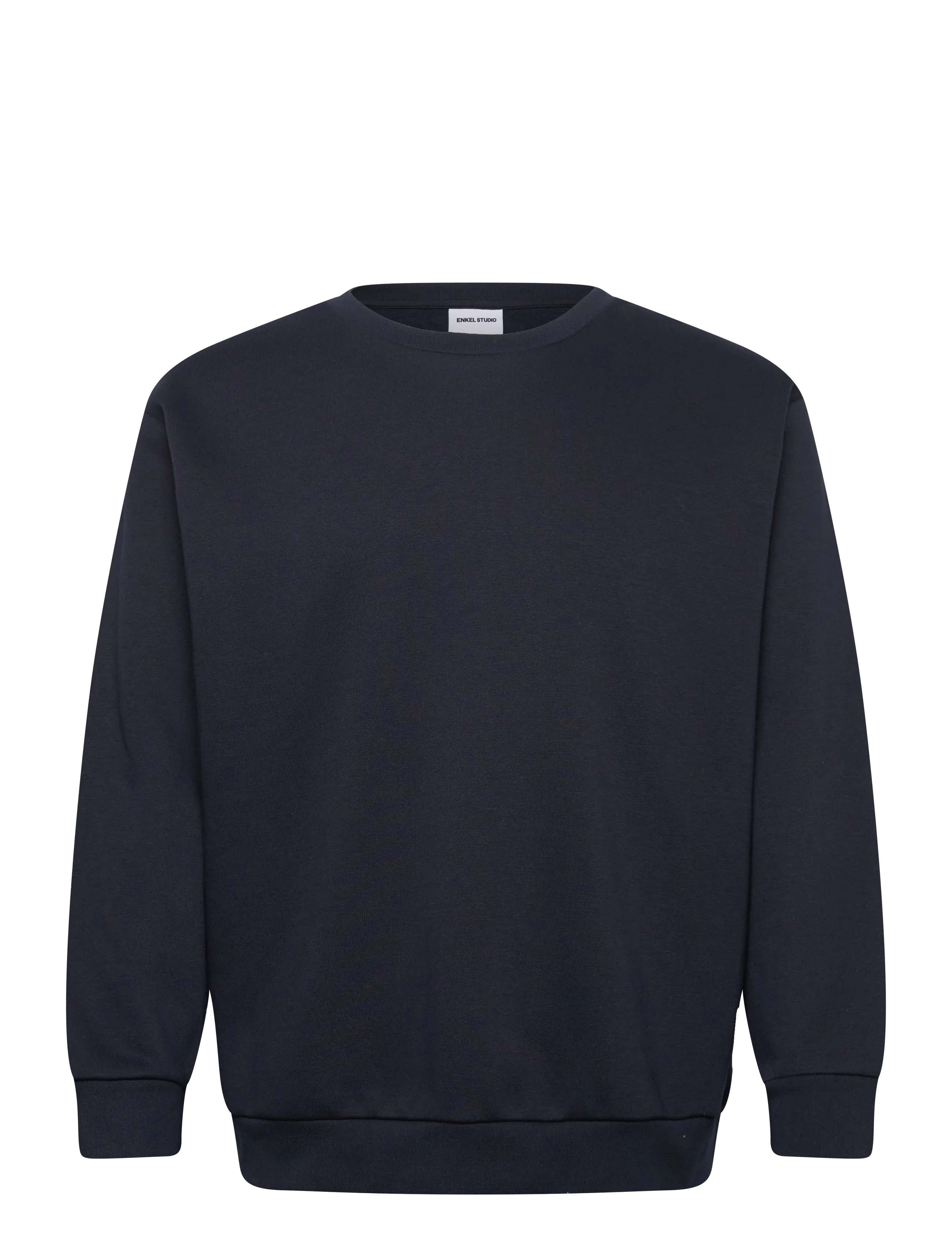 Enkel Studio O-neck sweatshirt - Basisplagg - NAVY / navy