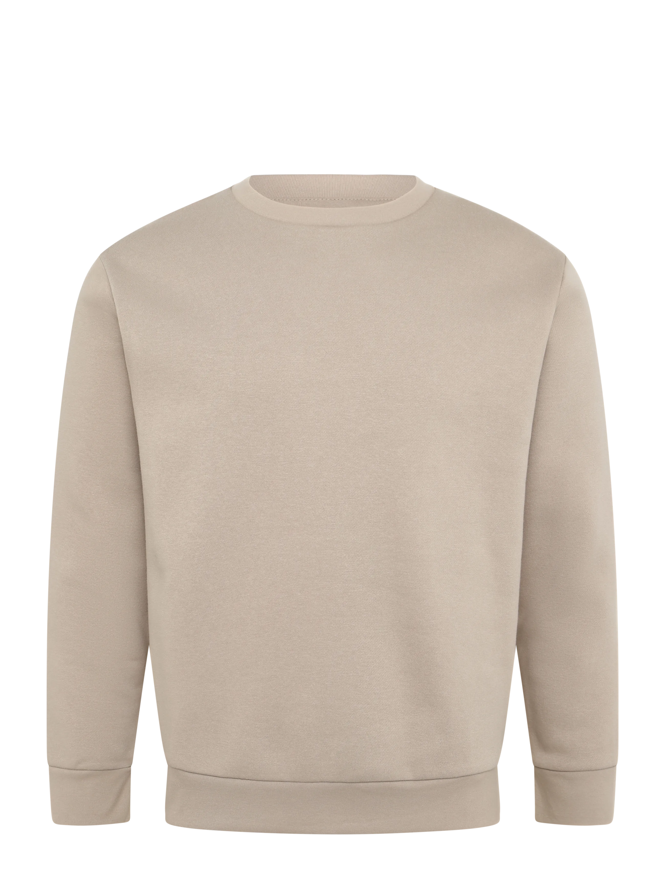 Enkel Studio O-neck sweatshirt - Kläder - STONE / beige