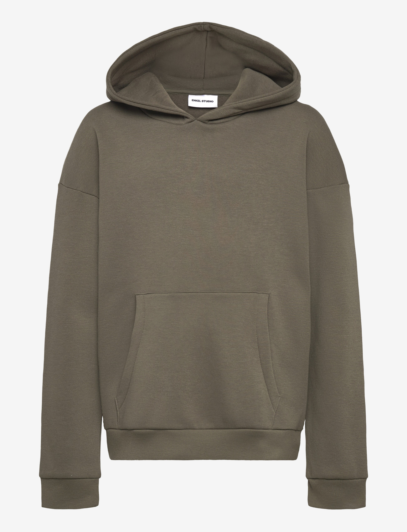 Enkel Studio - Hoodie - hættetrøjer - army - 0