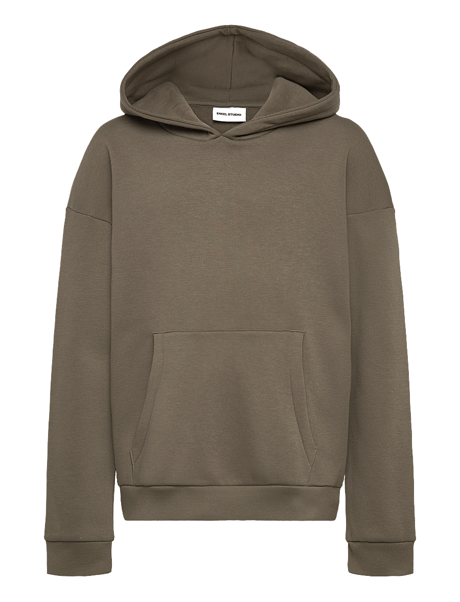 Enkel Studio - Hoodie - kapuzenpullover - army - 0