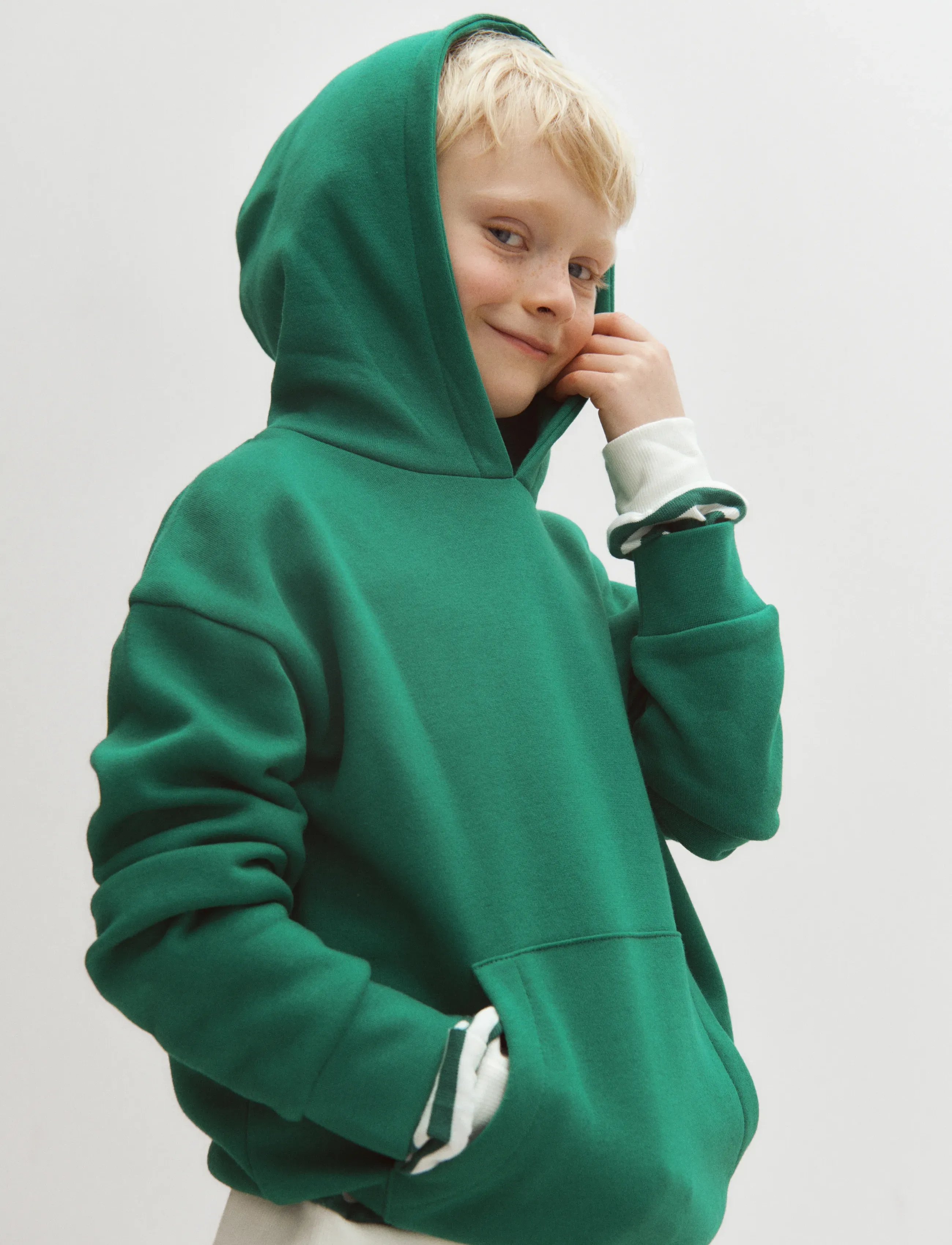 Enkel Studio - Hoodie - hættetrøjer - bright green - 4