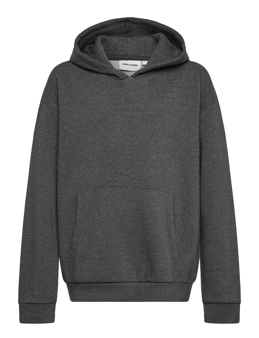 Enkel Studio - Hoodie - kapuzenpullover - dk grey - 0