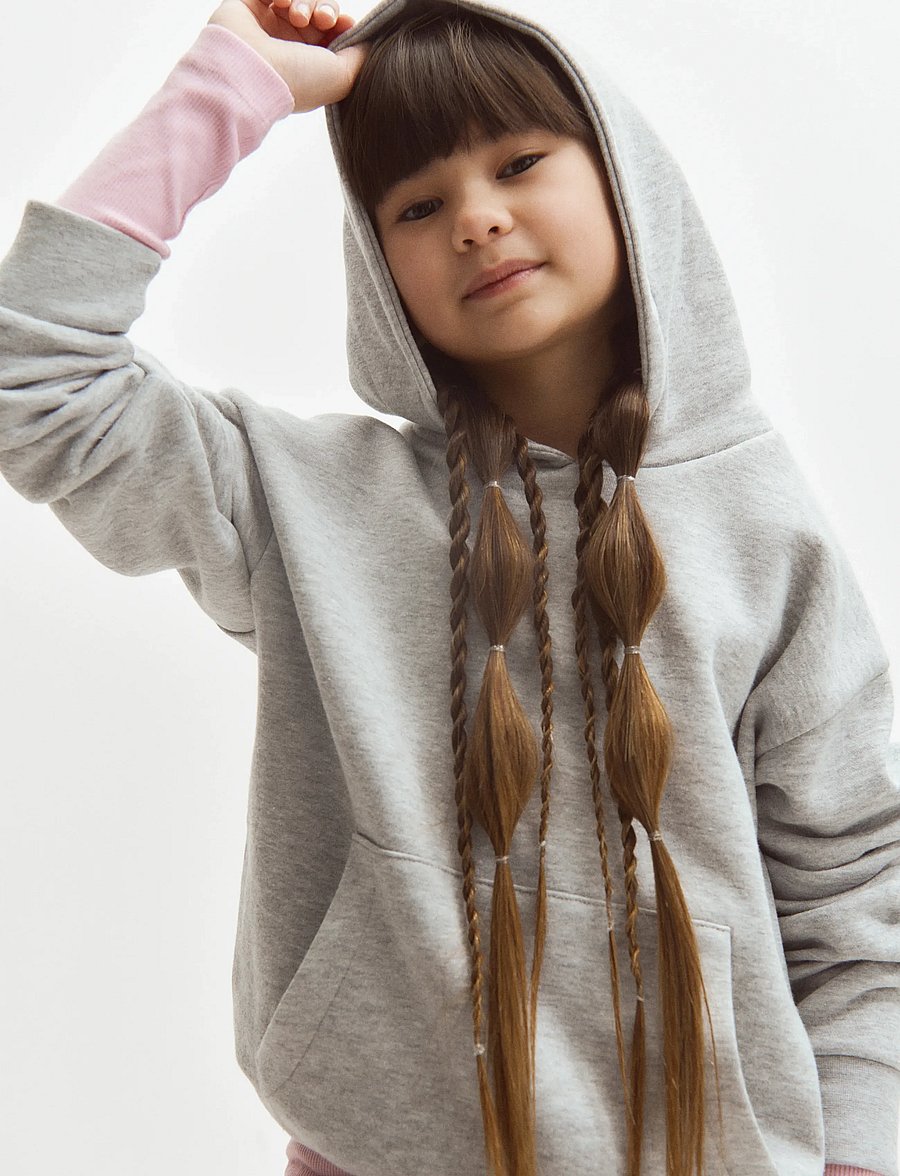 Enkel Studio - Hoodie - huvtröjor - grey mel - 3