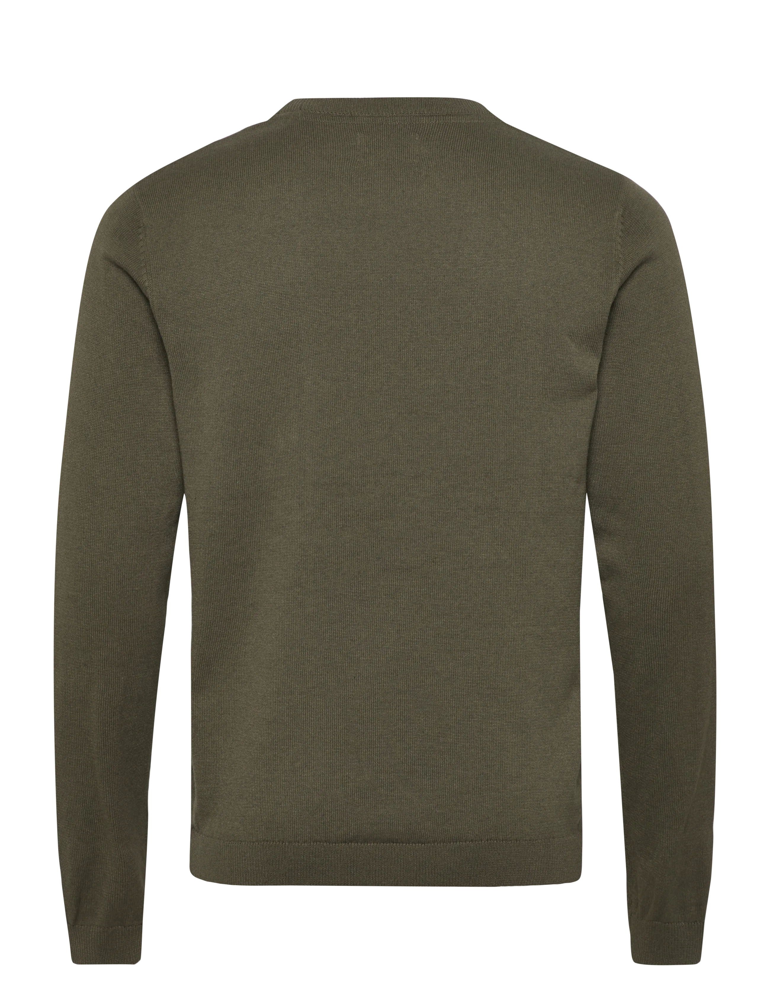 Enkel Studio - O-neck knit - Ümmarguse kaelusega kudumid - army - 2