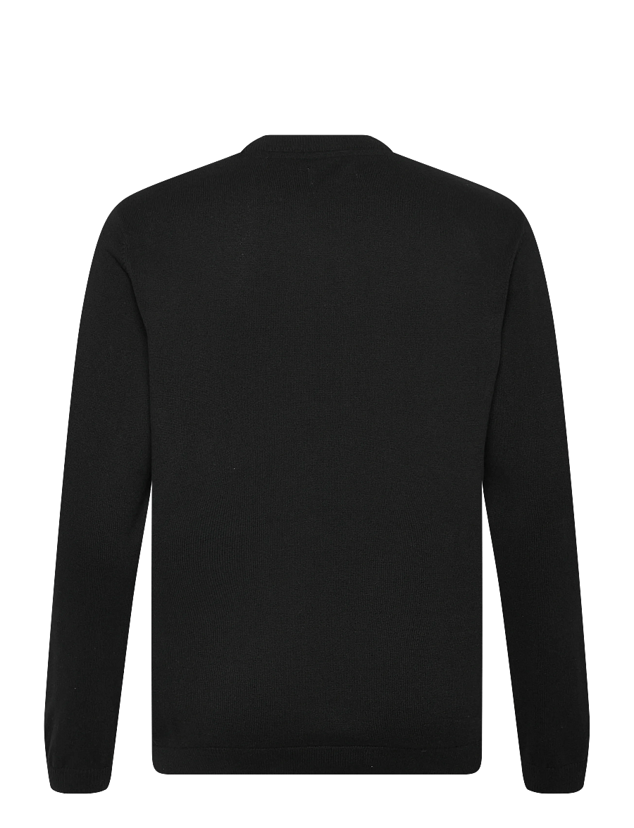 Enkel Studio - O-neck knit - rundhals - black - 2