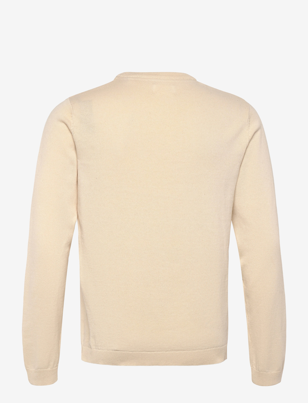 Enkel Studio - O-neck knit - rund hals - bone white - 2