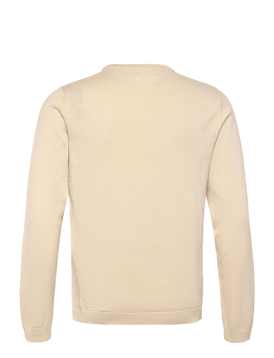 Enkel Studio - O-neck knit - rundhals - bone white - 2