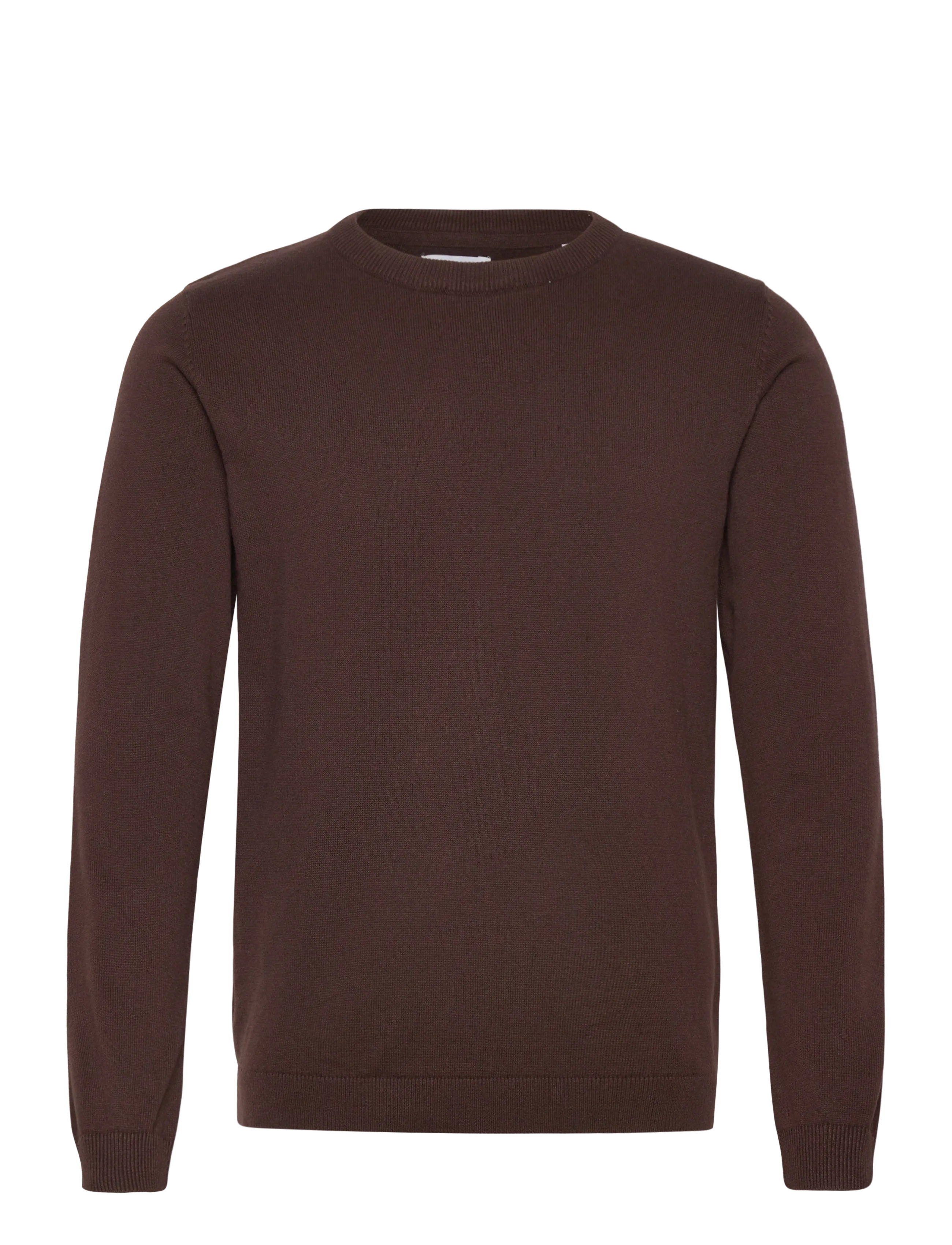 Enkel Studio O-neck knit - Strik - BROWN / burgundy