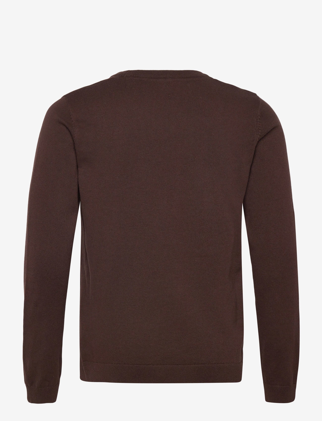 Enkel Studio - O-neck knit - rund hals - brown - 2