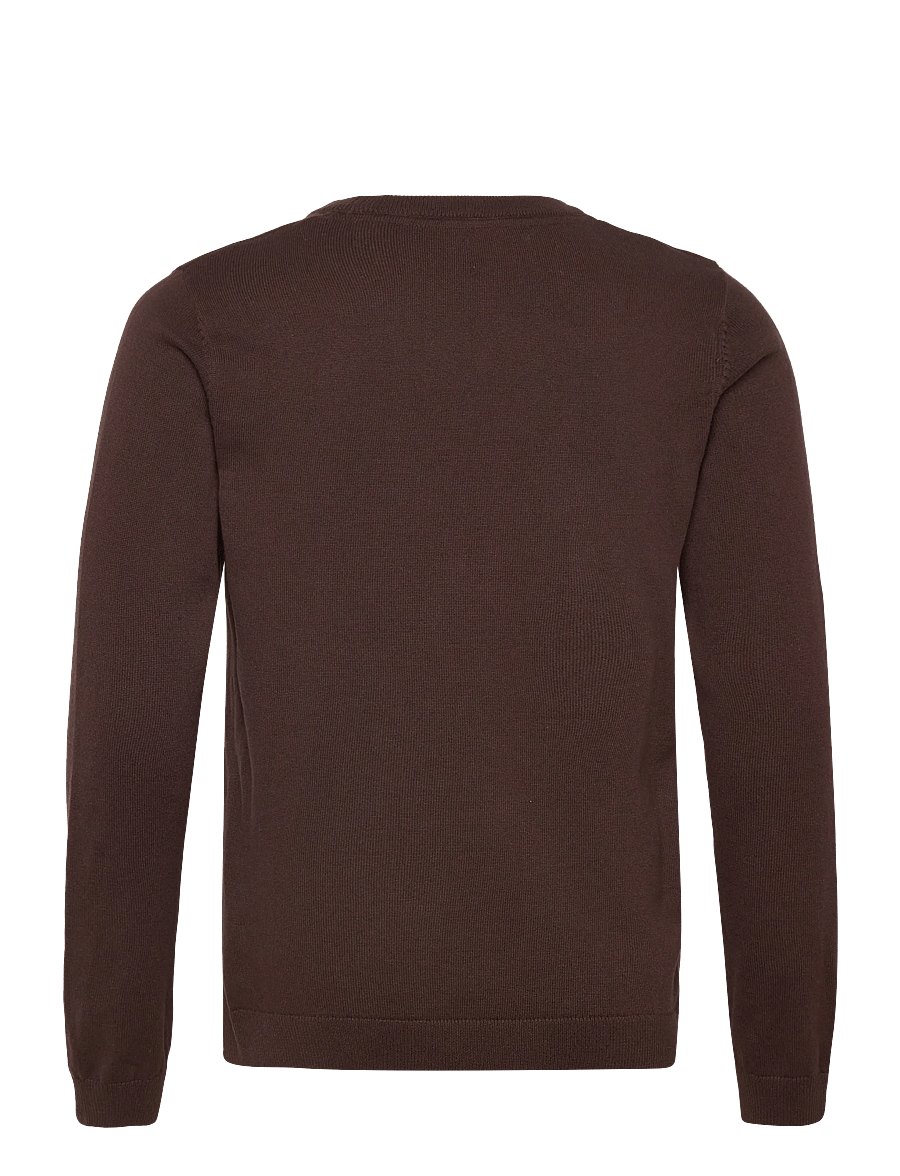 Enkel Studio - O-neck knit - rundhals - brown - 2
