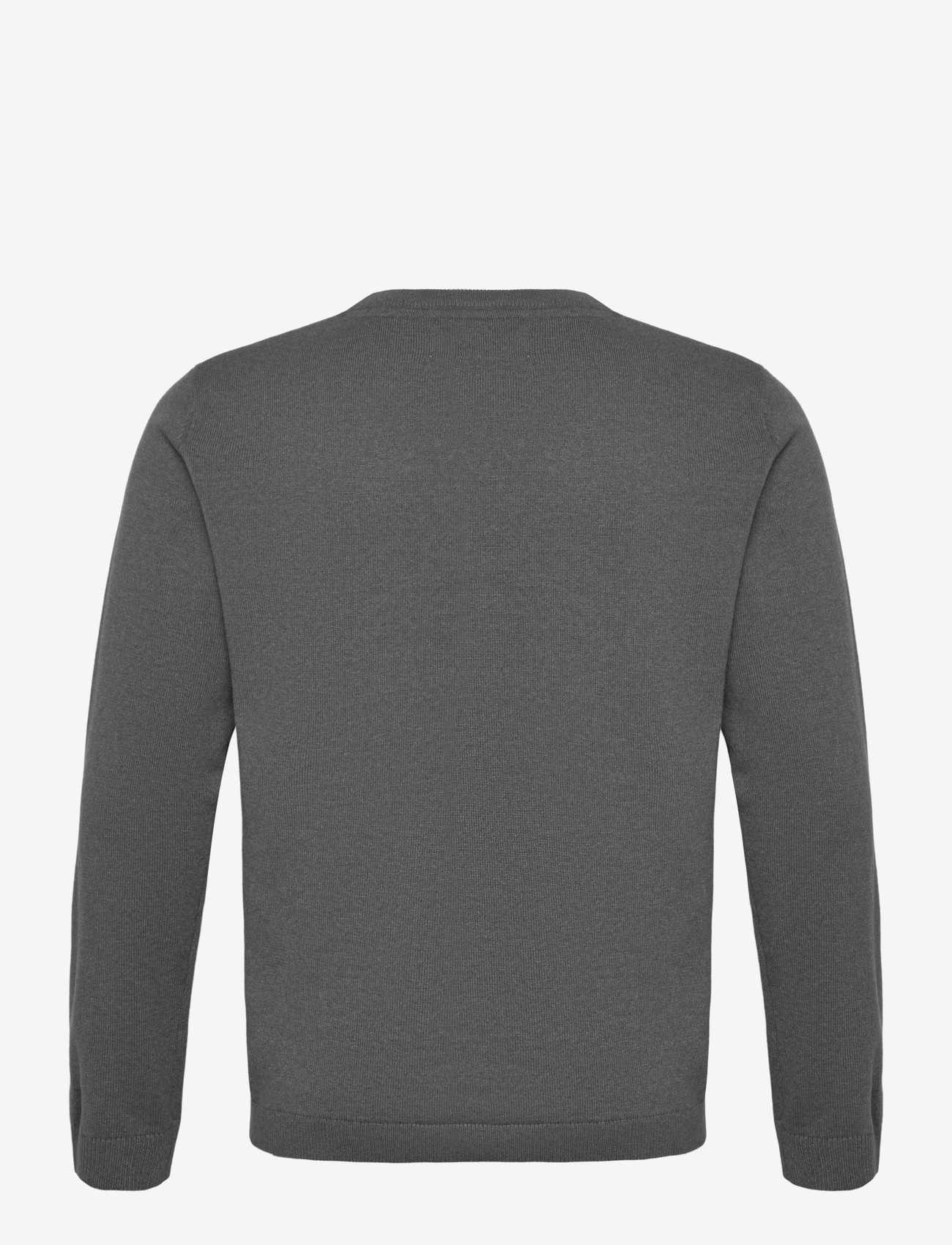 Enkel Studio - O-neck knit - rund hals - dk grey - 2