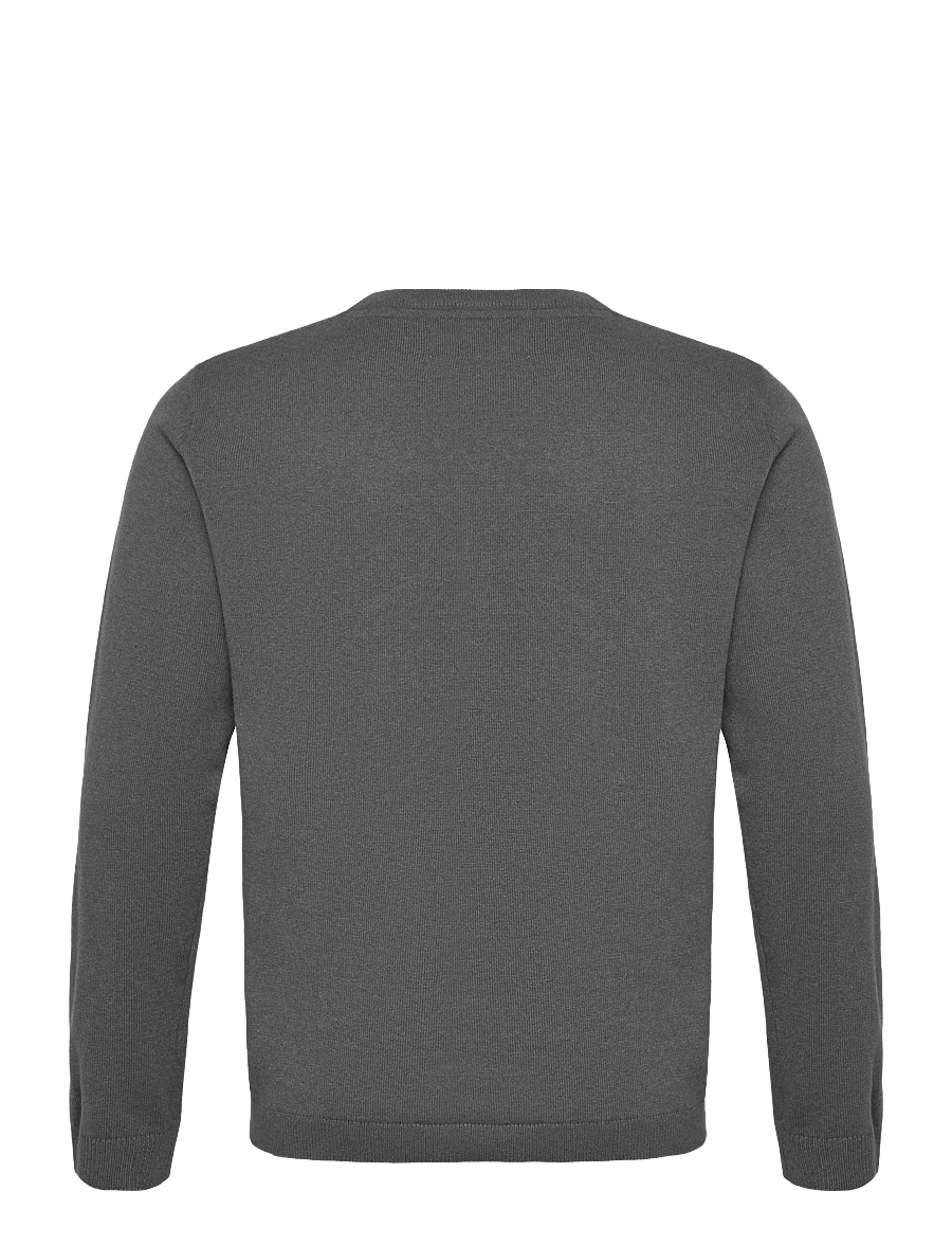 Enkel Studio - O-neck knit - rundhals - dk grey - 2