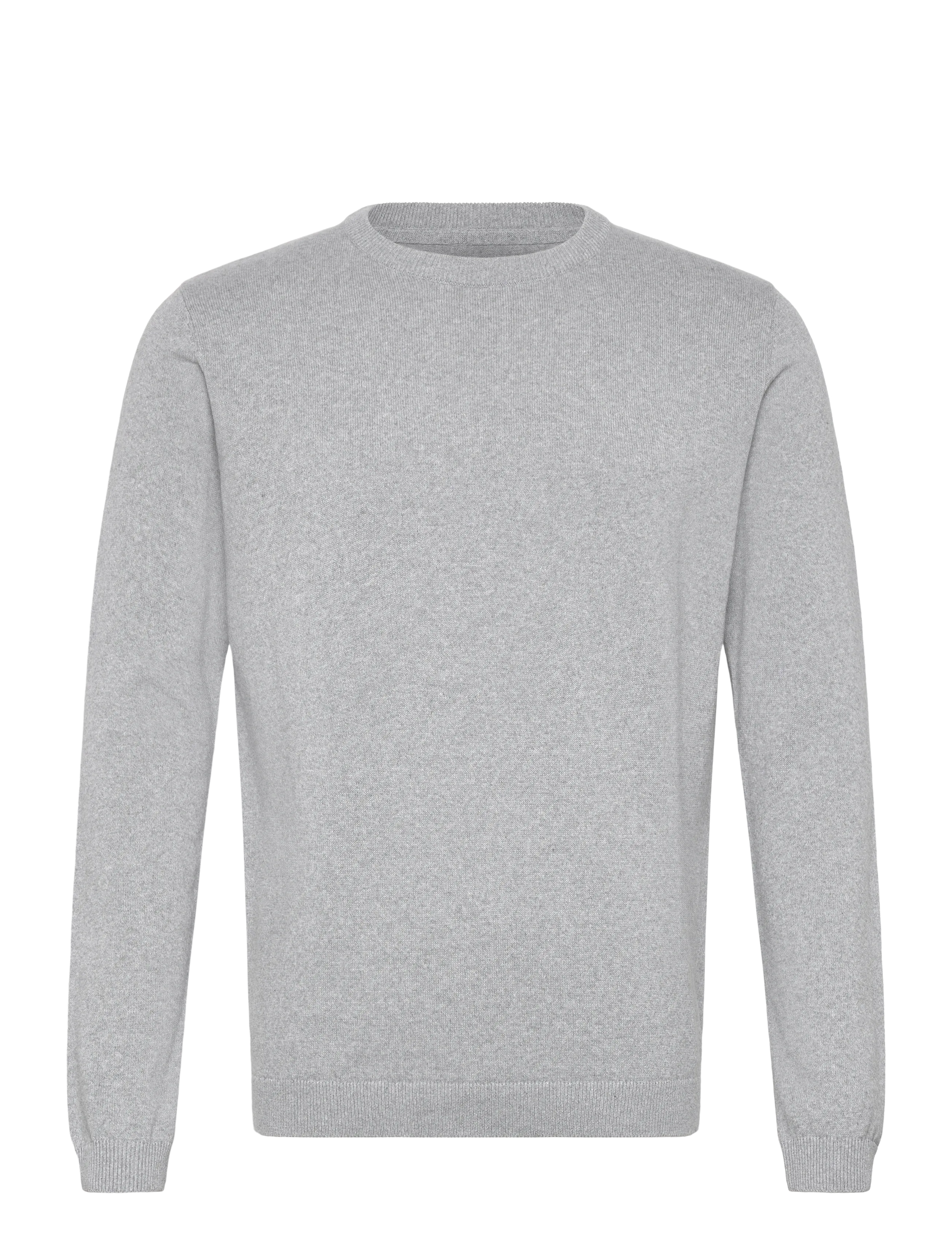 Enkel Studio O-neck knit - Enkel Studio - GREY MEL / grey
