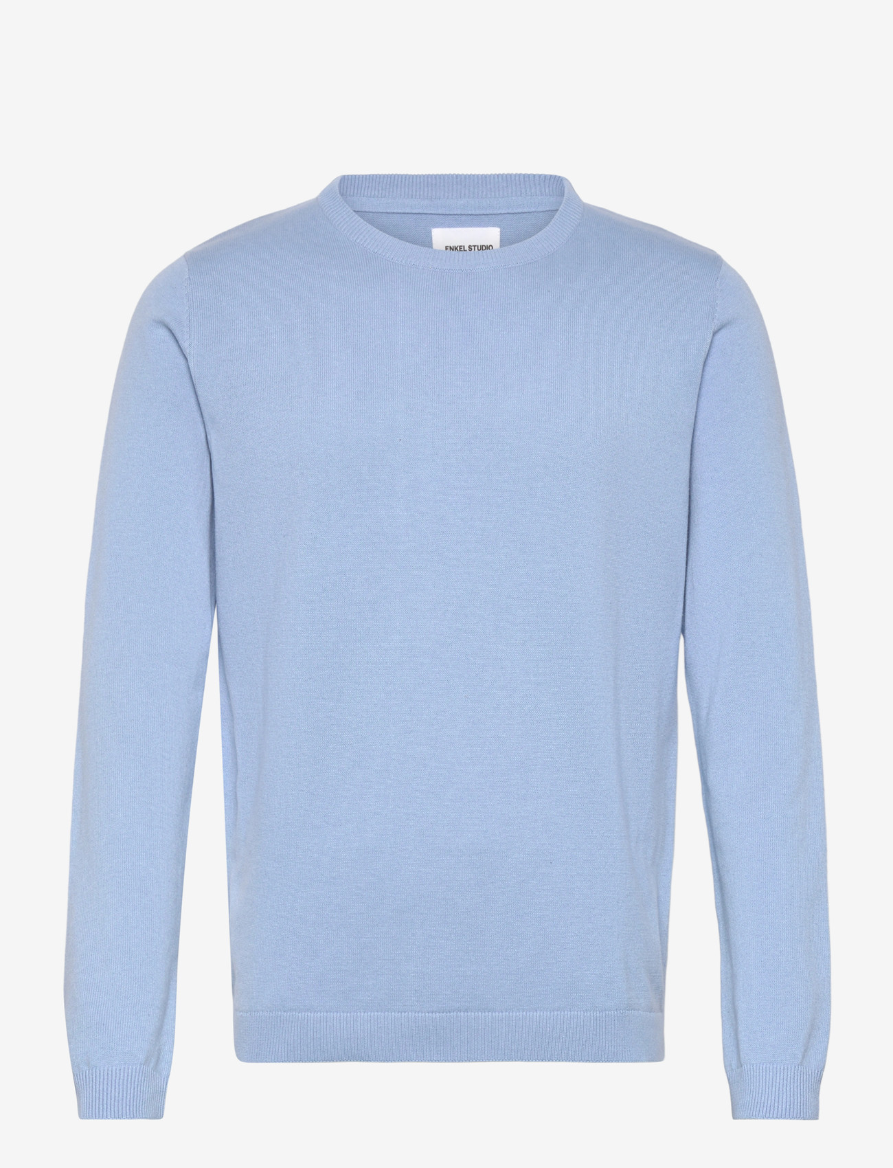 Enkel Studio - O-neck knit - rund hals - lt blue - 1