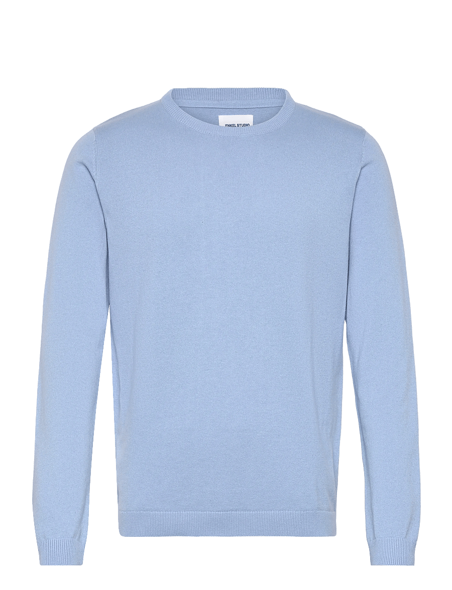 Enkel Studio - O-neck knit - rundhals - lt blue - 1