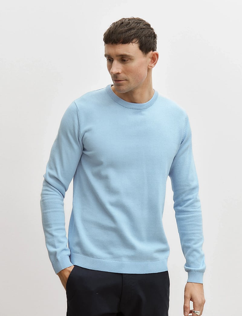 Enkel Studio - O-neck knit - rundhals - lt blue - 0