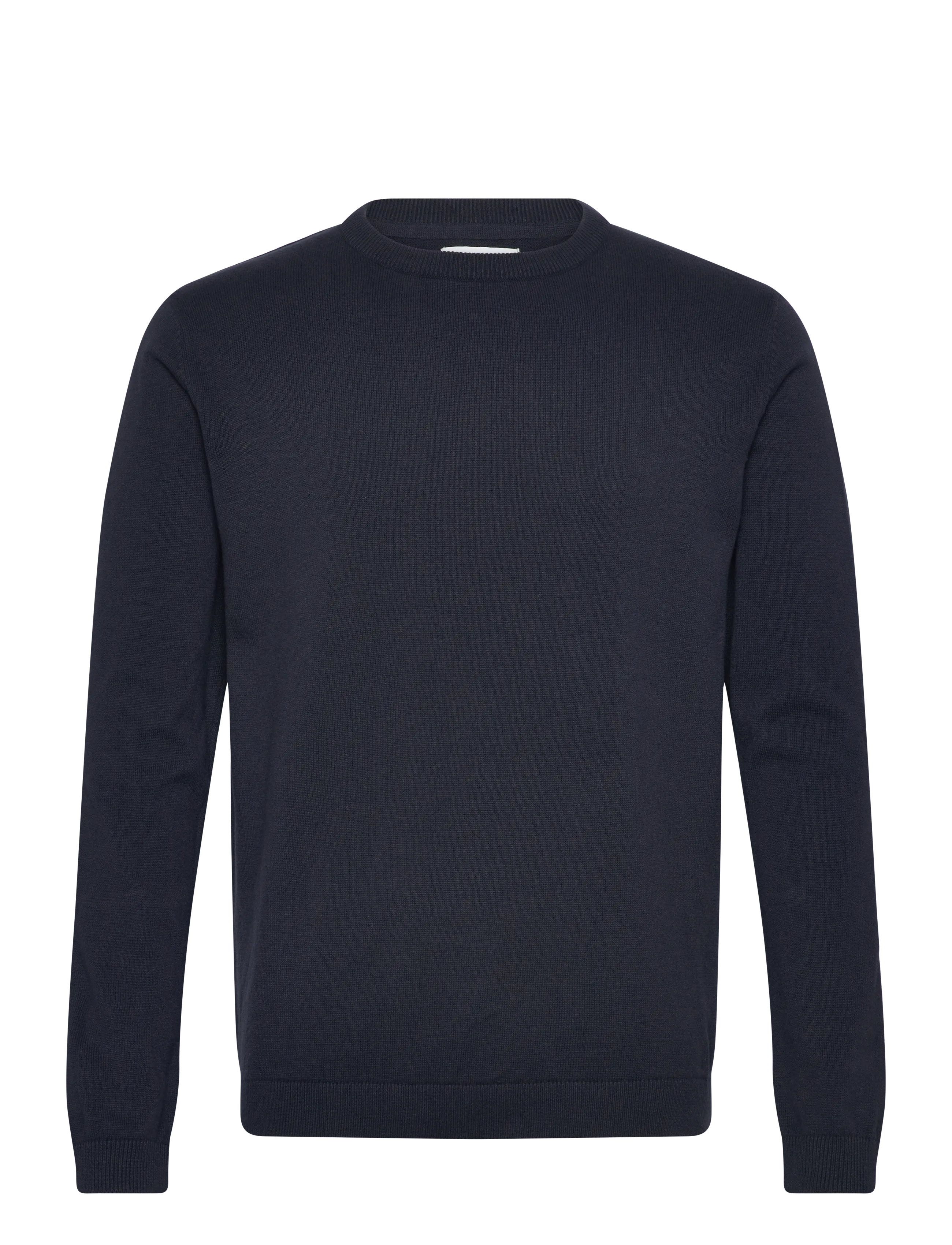 Enkel Studio O-neck knit - Tøj - NAVY / navy
