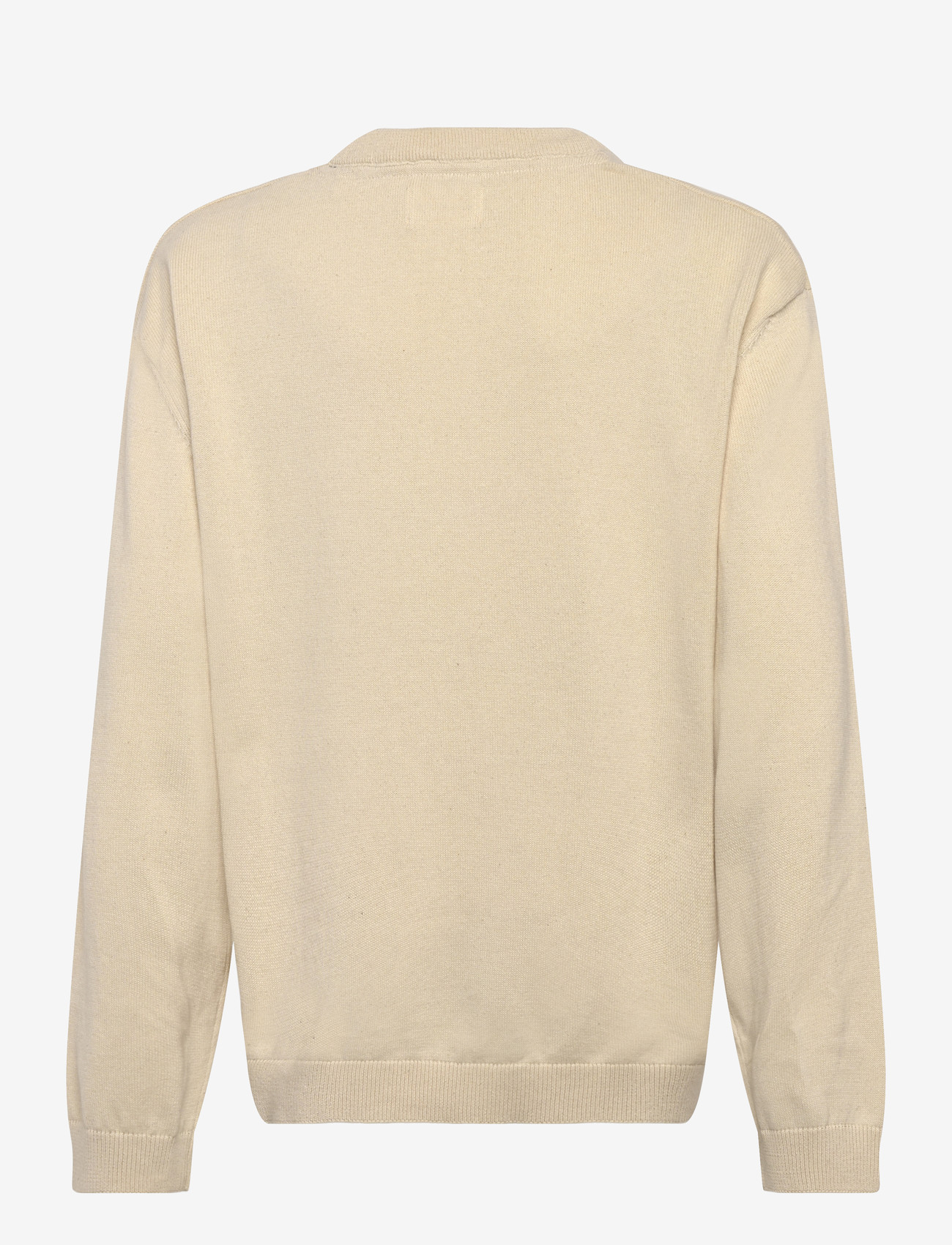 Enkel Studio - O-neck knit - trøjer - bone white - 2