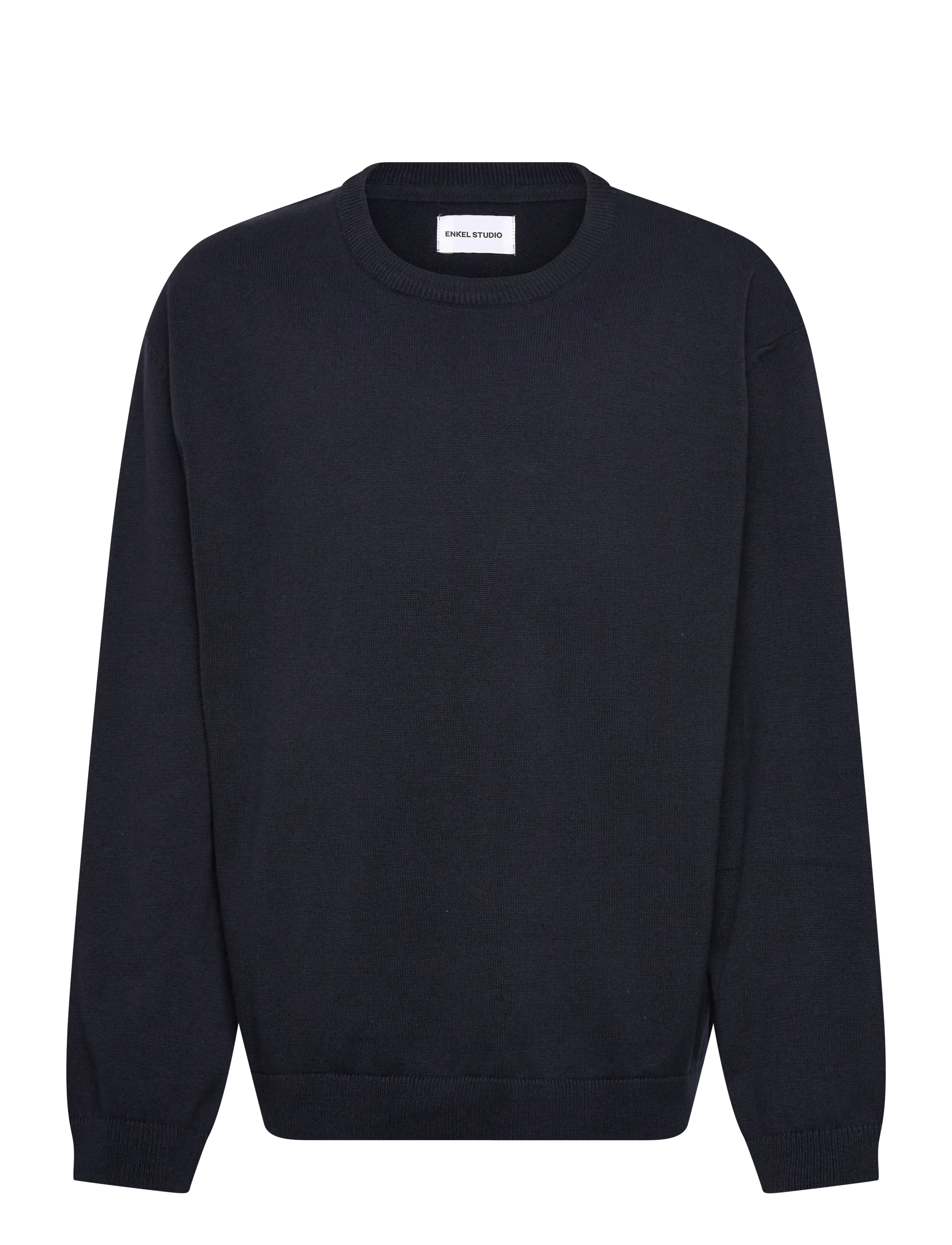 Enkel Studio O-neck knit - Basics - NAVY / navy