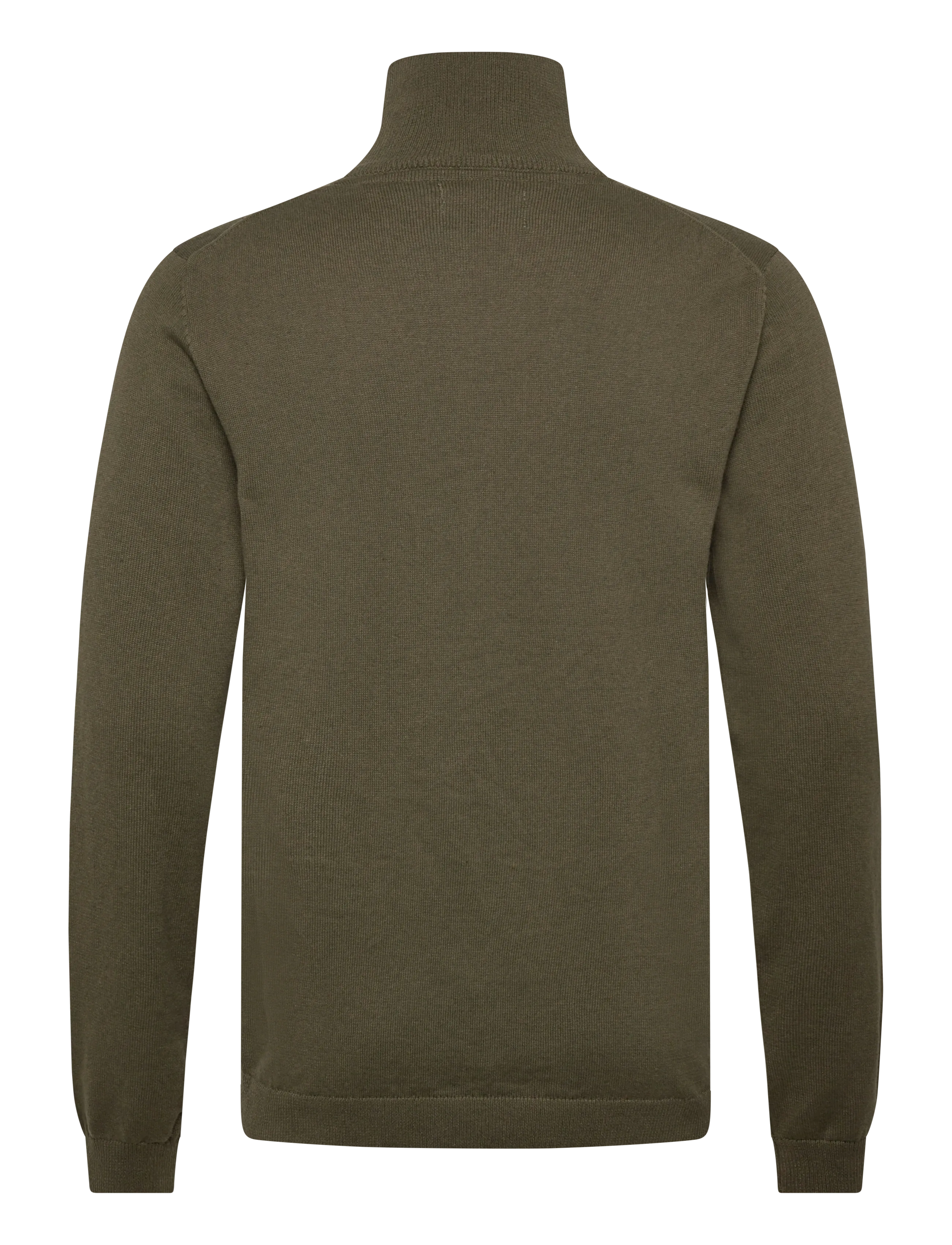 Enkel Studio - Half zip knit - half zip jumpers - army - 2
